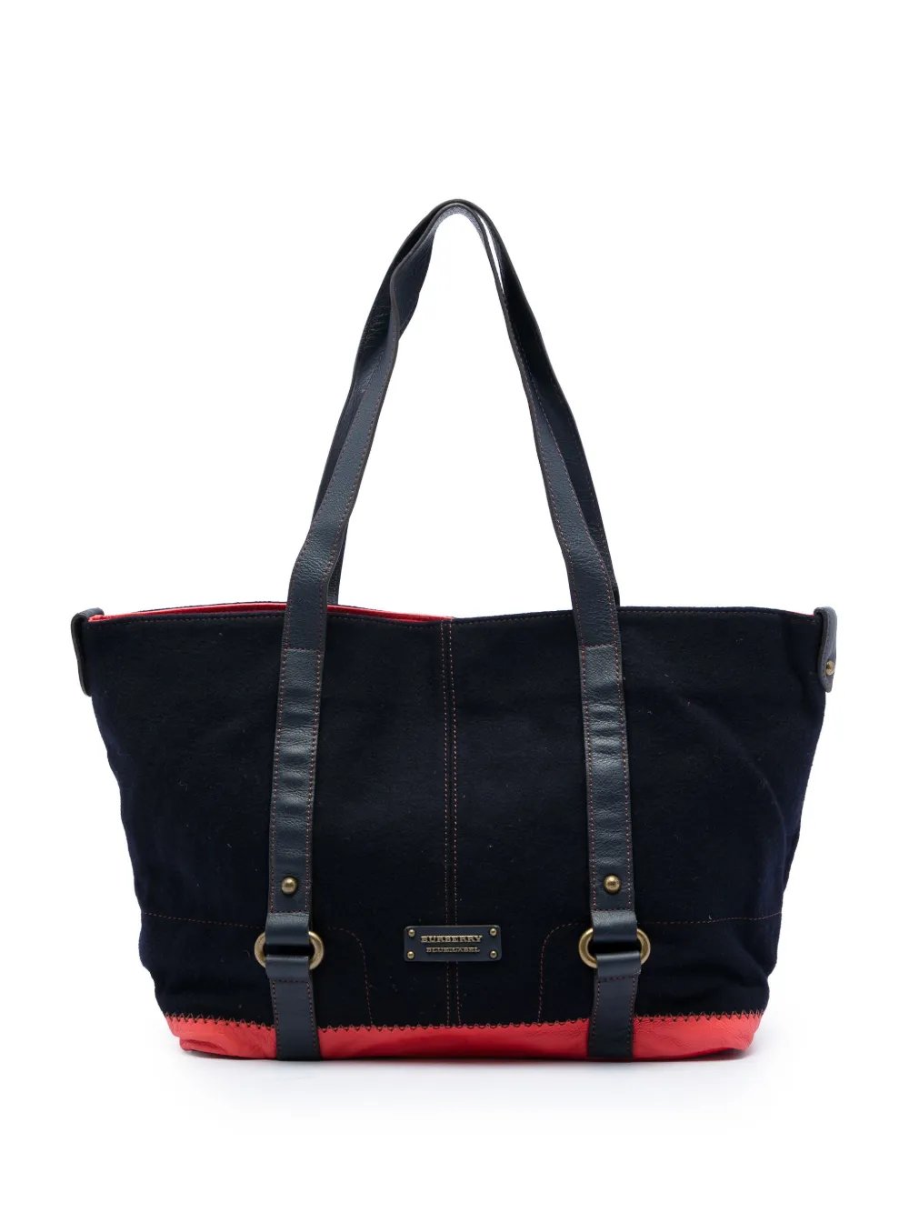 2000-2017 Leather Trimmed Canvas tote bag