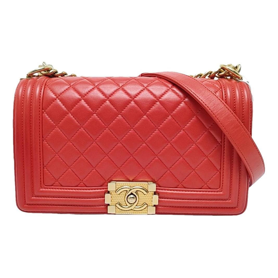 Boy leather crossbody bag