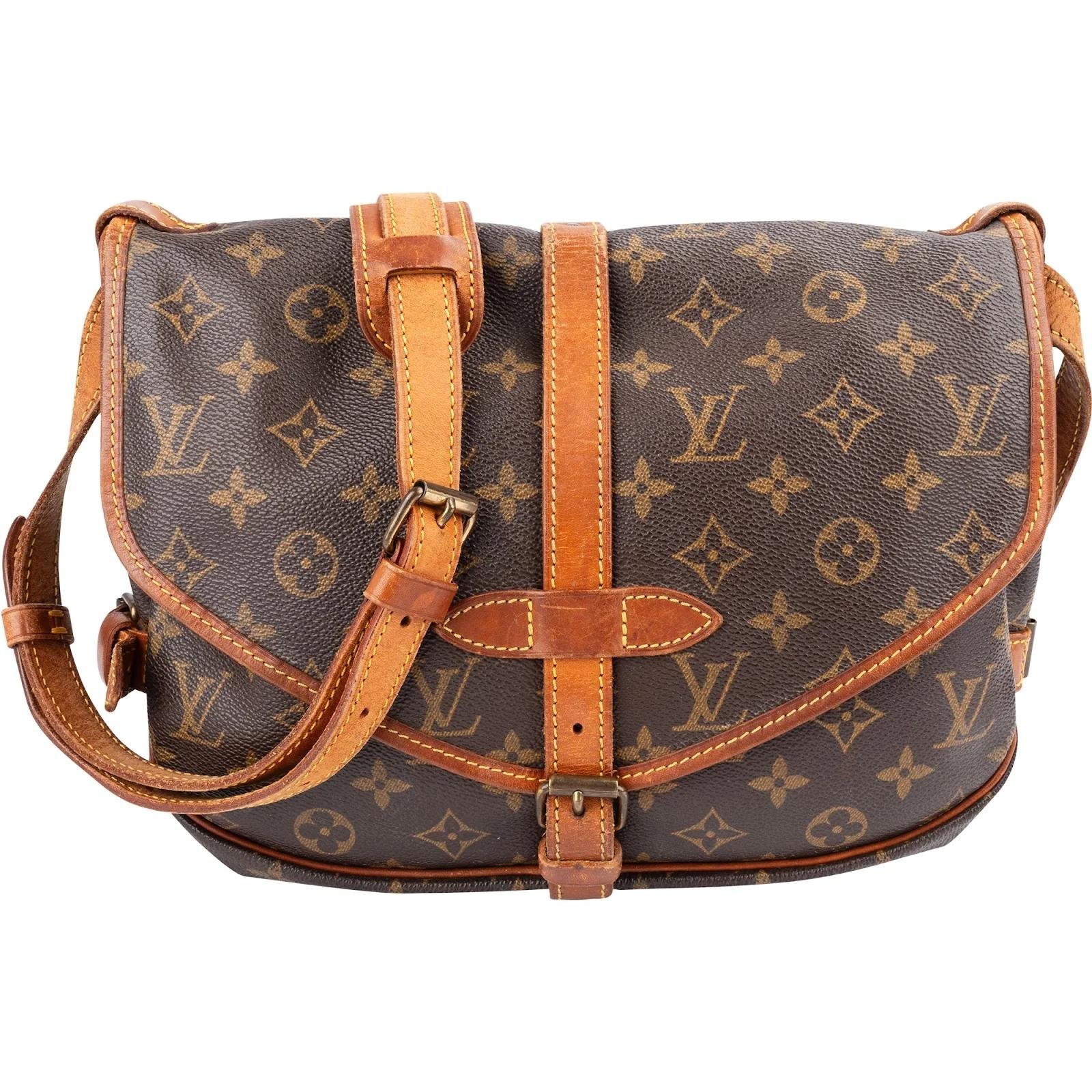 Saumur leather crossbody bag