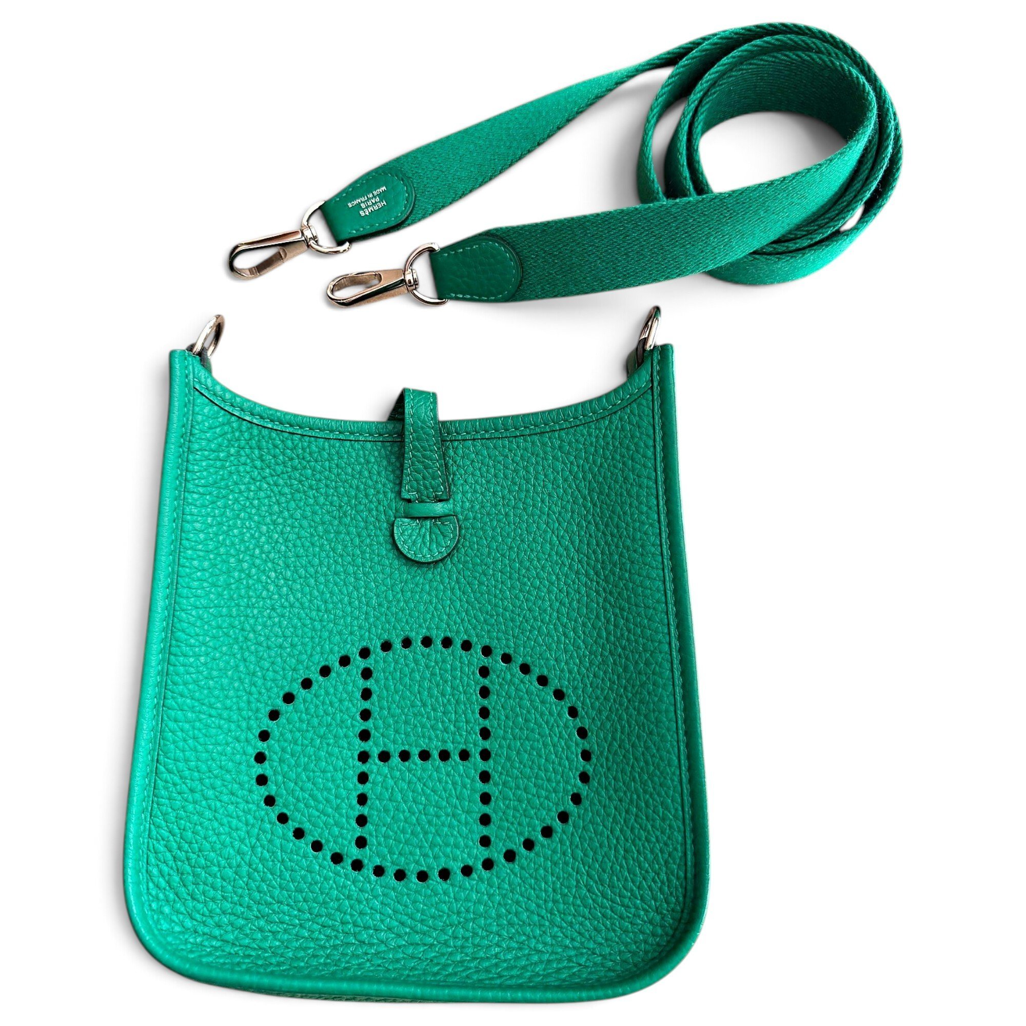 Evelyne leather crossbody bag