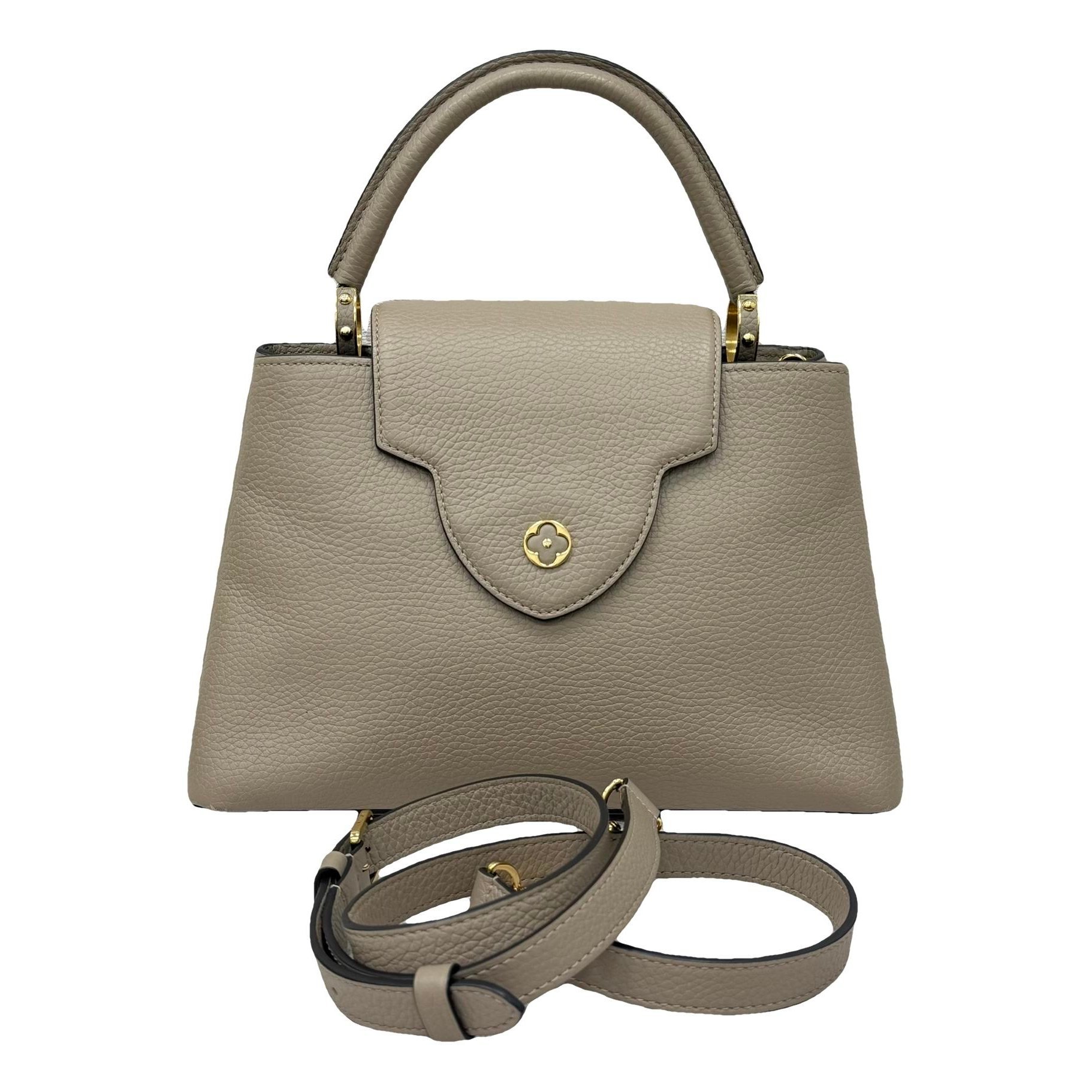Capucines leather handbag