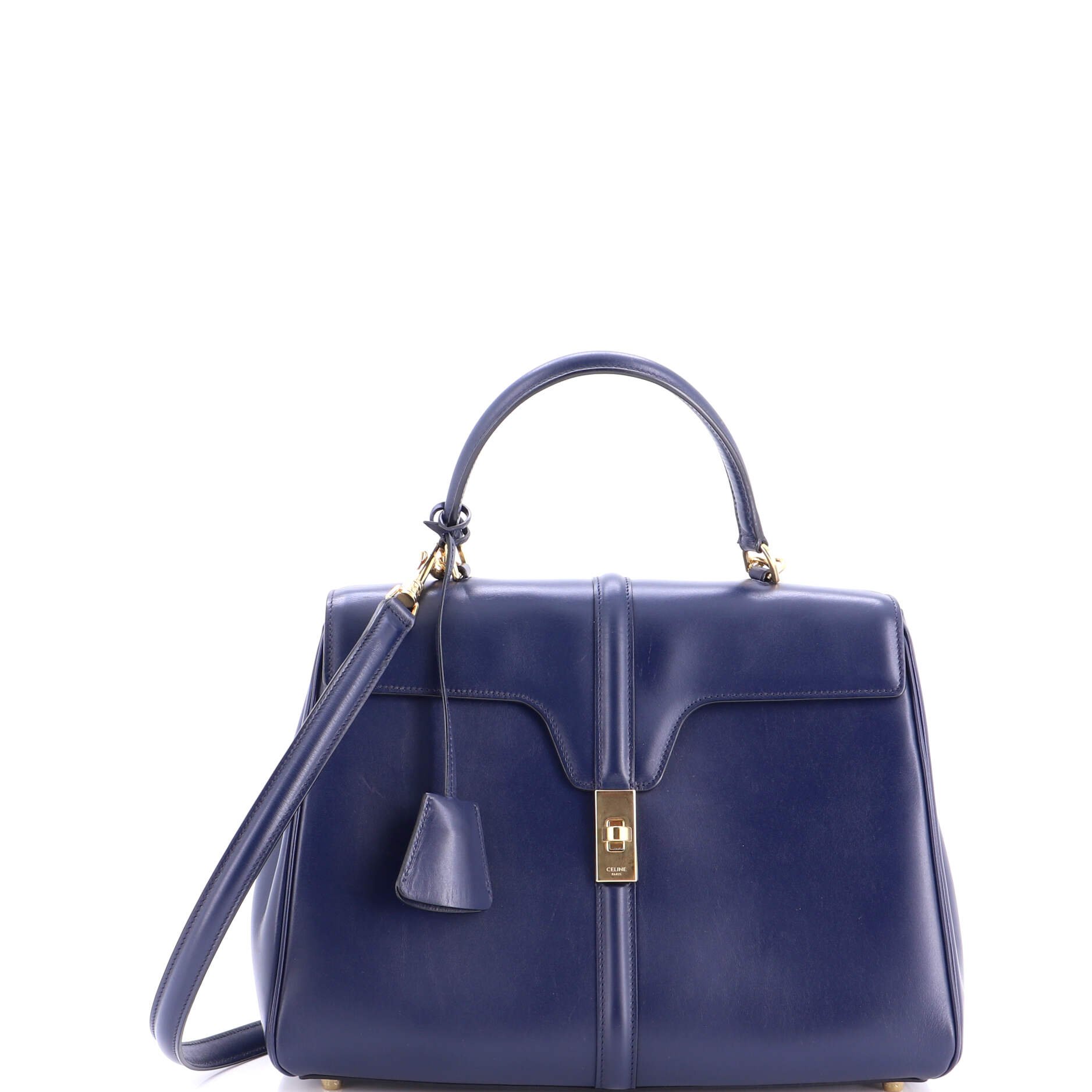 16 Top Handle Bag Smooth Calfskin Medium