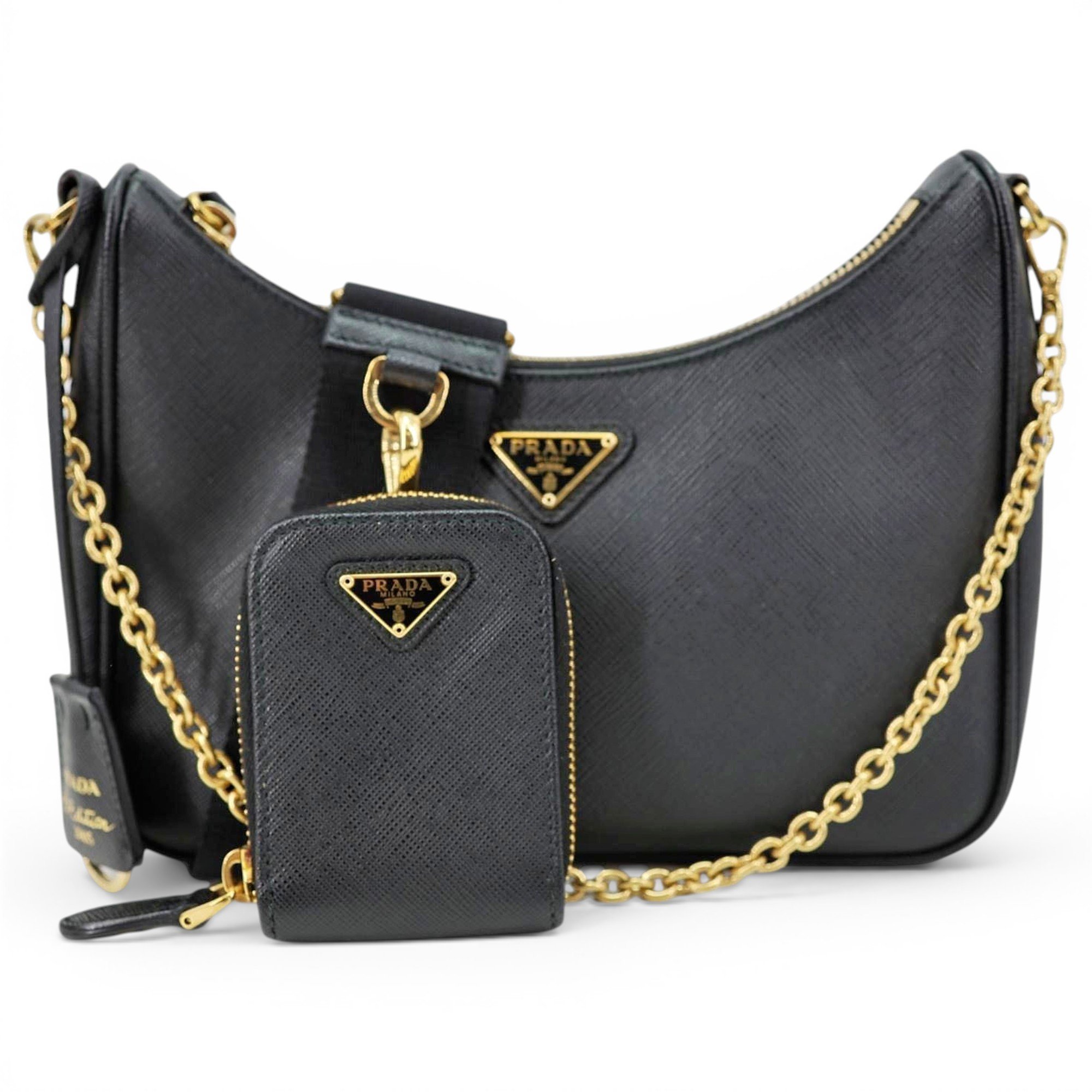 Prada Re-Edition 2005 leather handbag