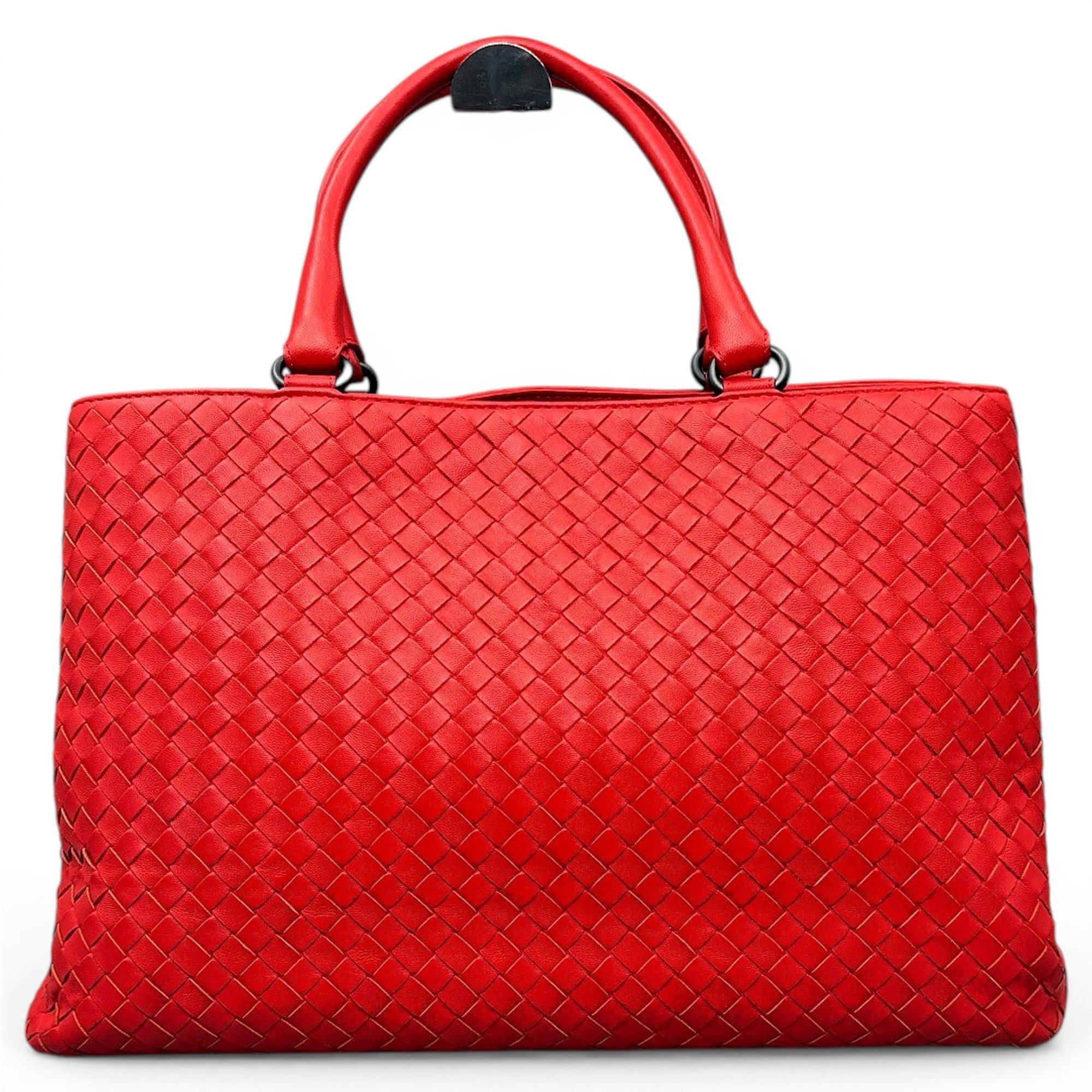 Leather tote