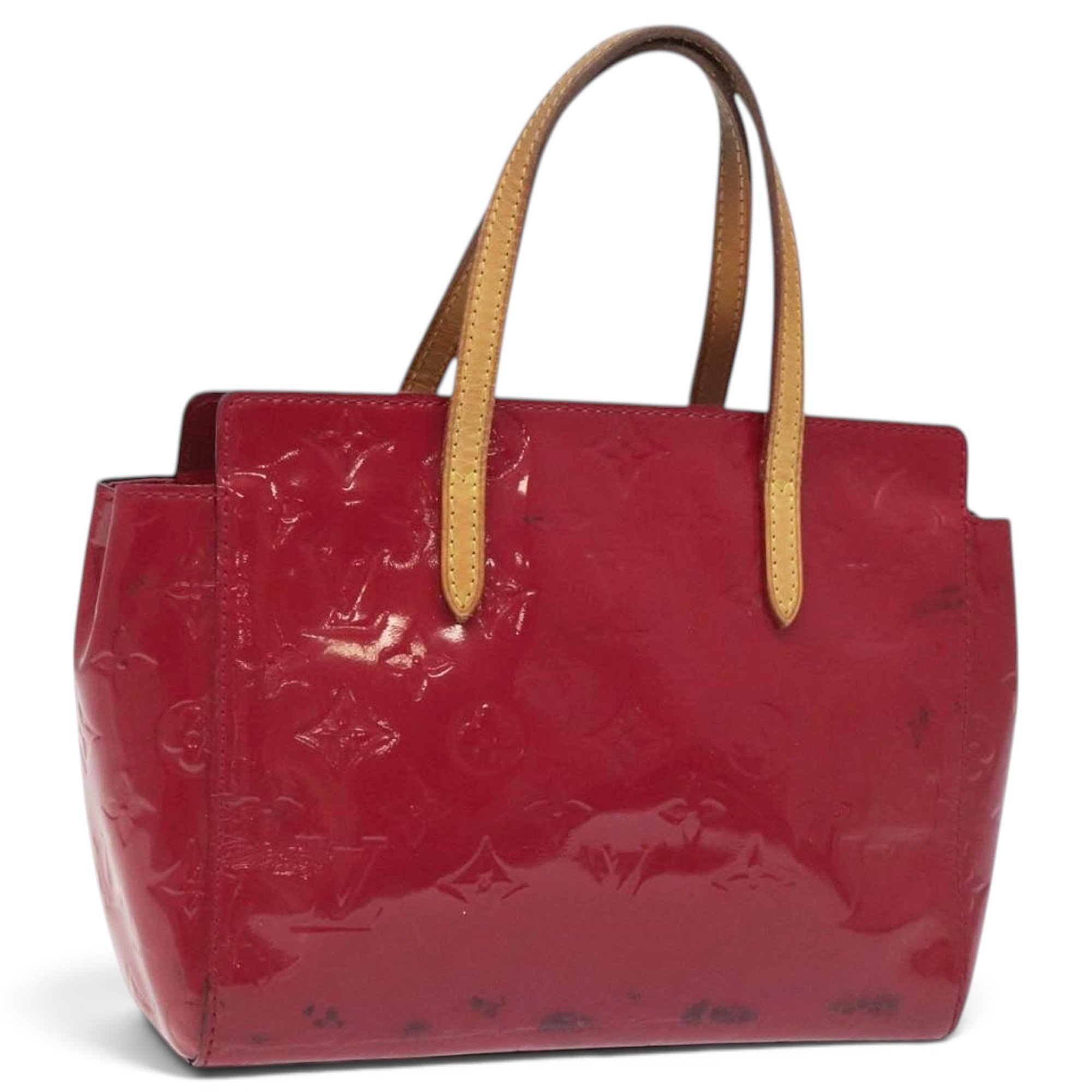 Catalina patent leather handbag