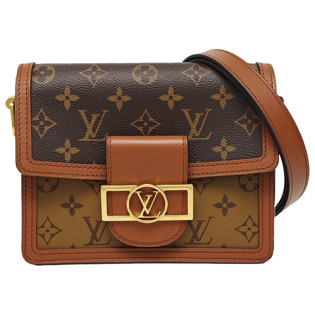 Dauphine leather mini bag