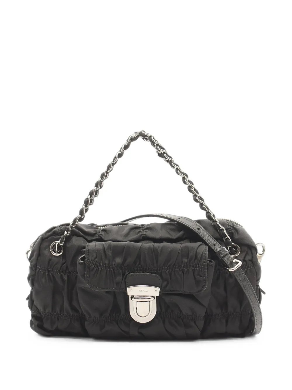 2010s Tessuto Gaufre shoulder bag