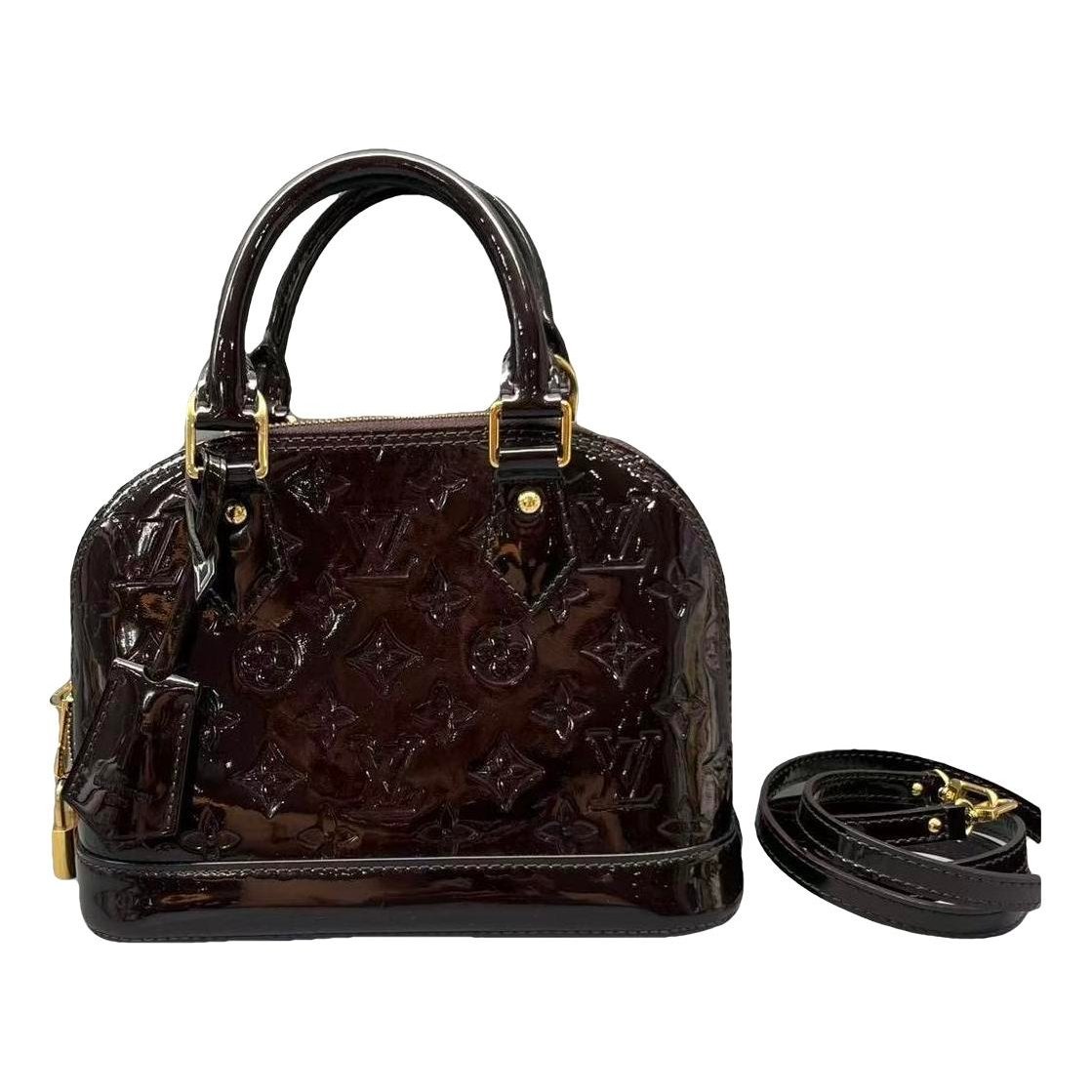 Alma BB patent leather handbag