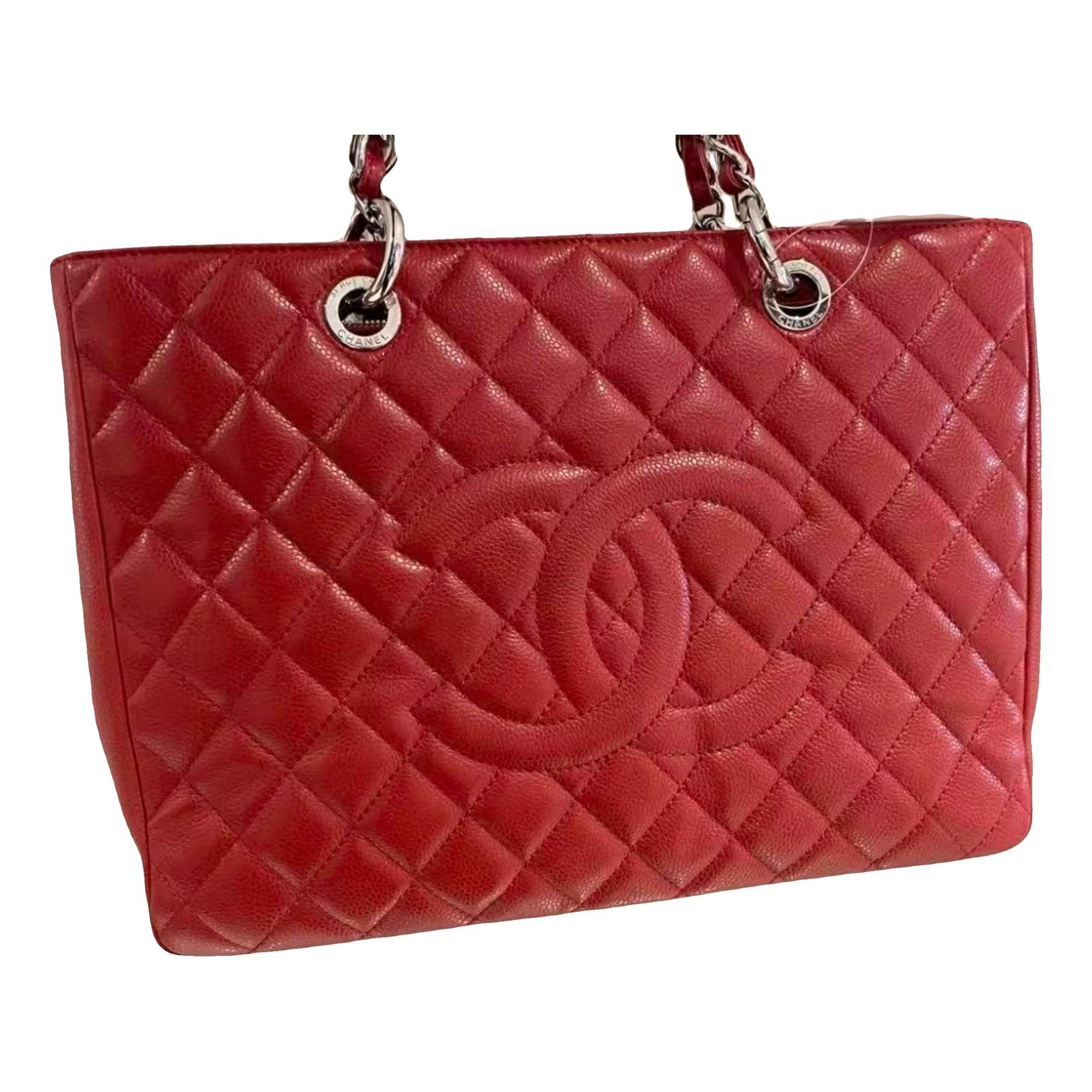 Grand shopping leather tote