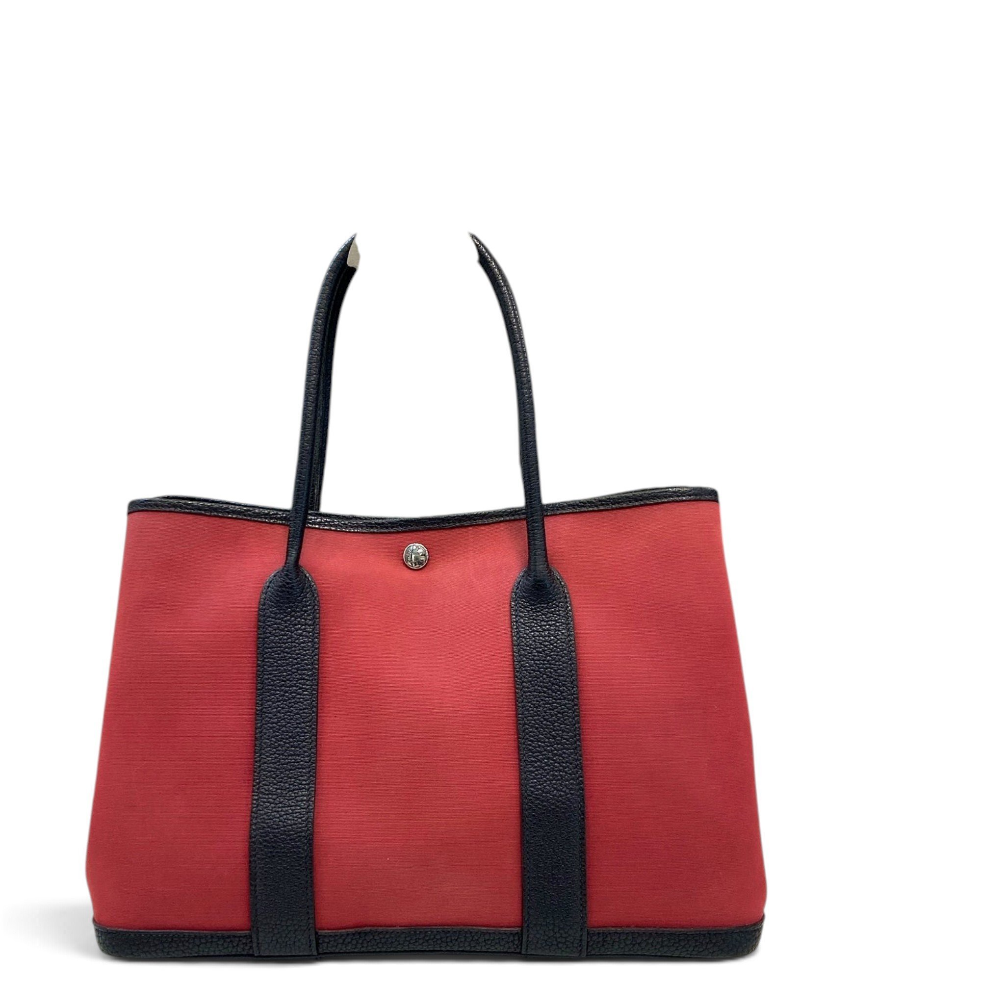 Garden Party leather handbag