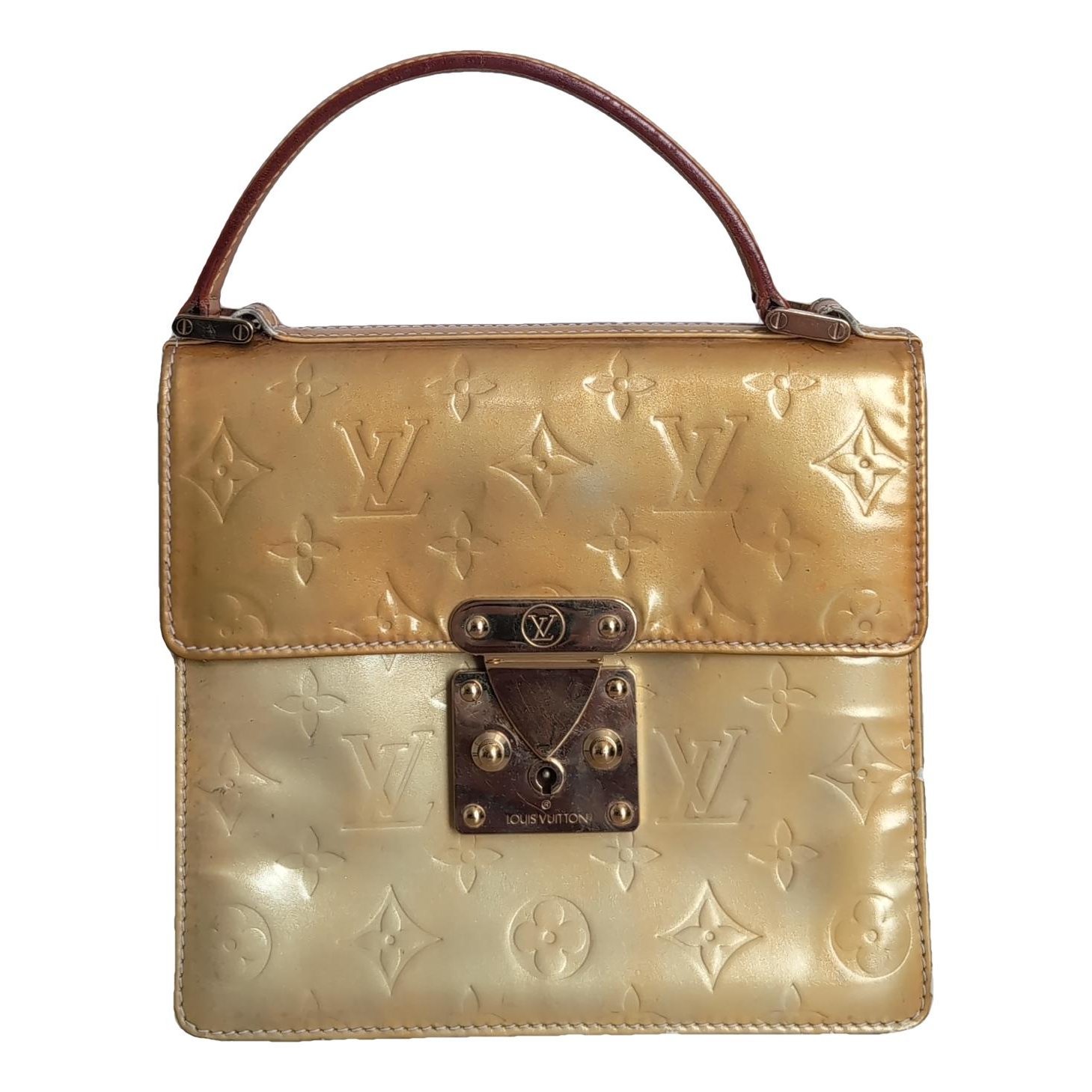 Spring street patent leather handbag