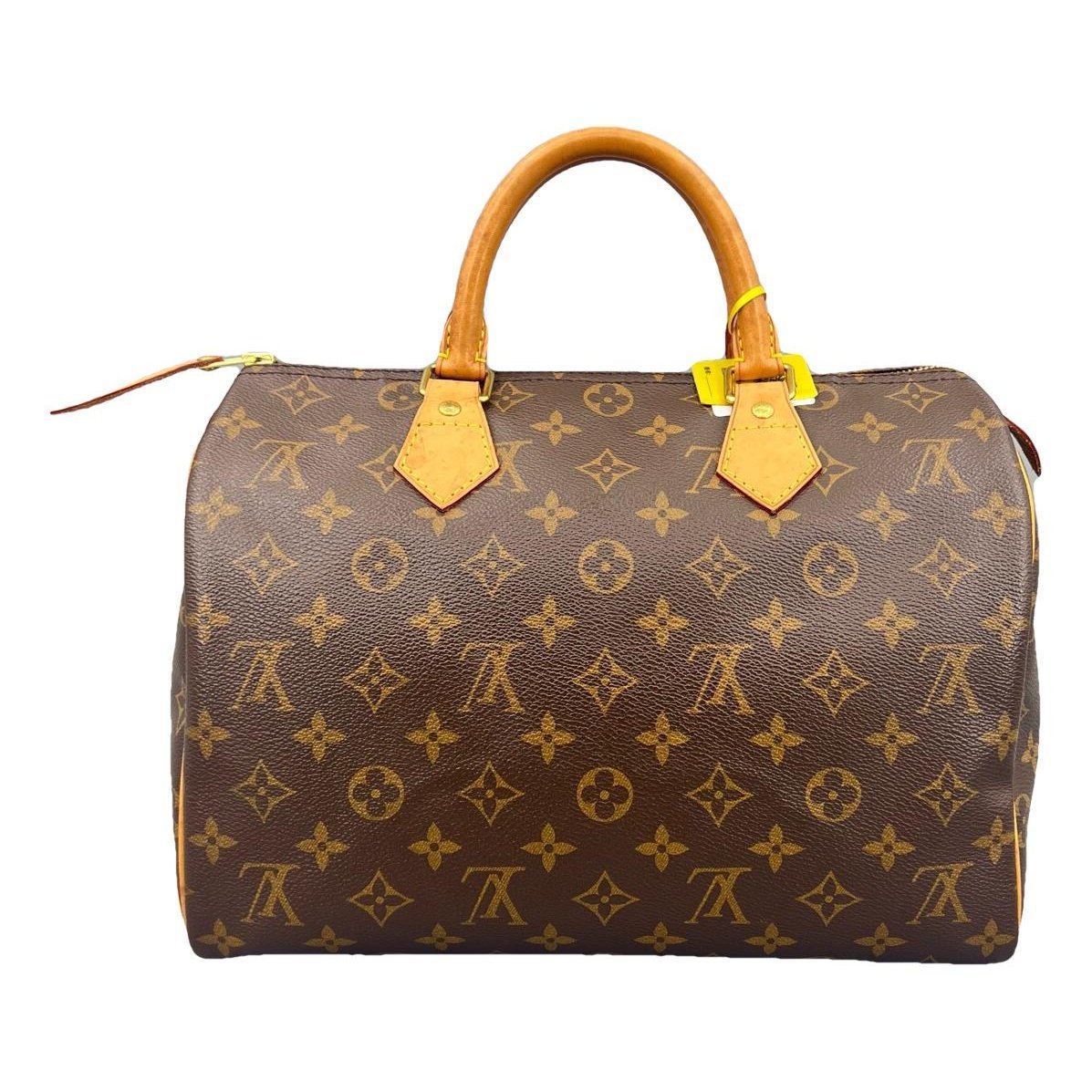 Speedy leather handbag