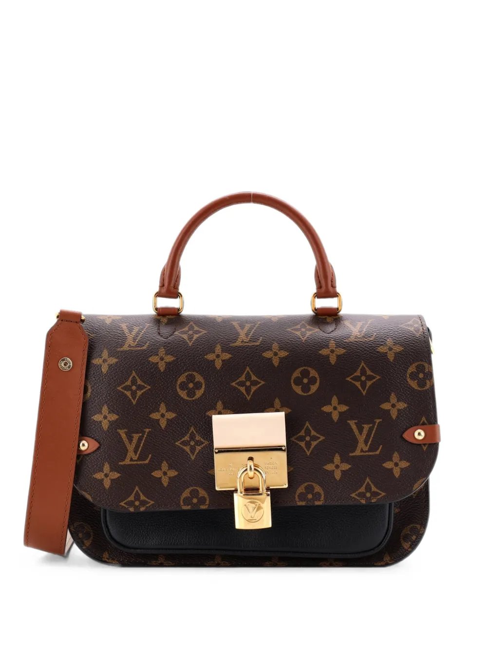 Vaugirard Handbag Monogram Canvas with Leather satchel