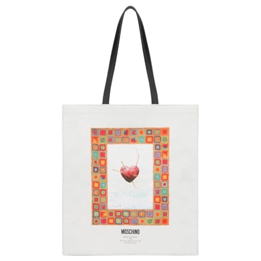 Moschino Leather tote