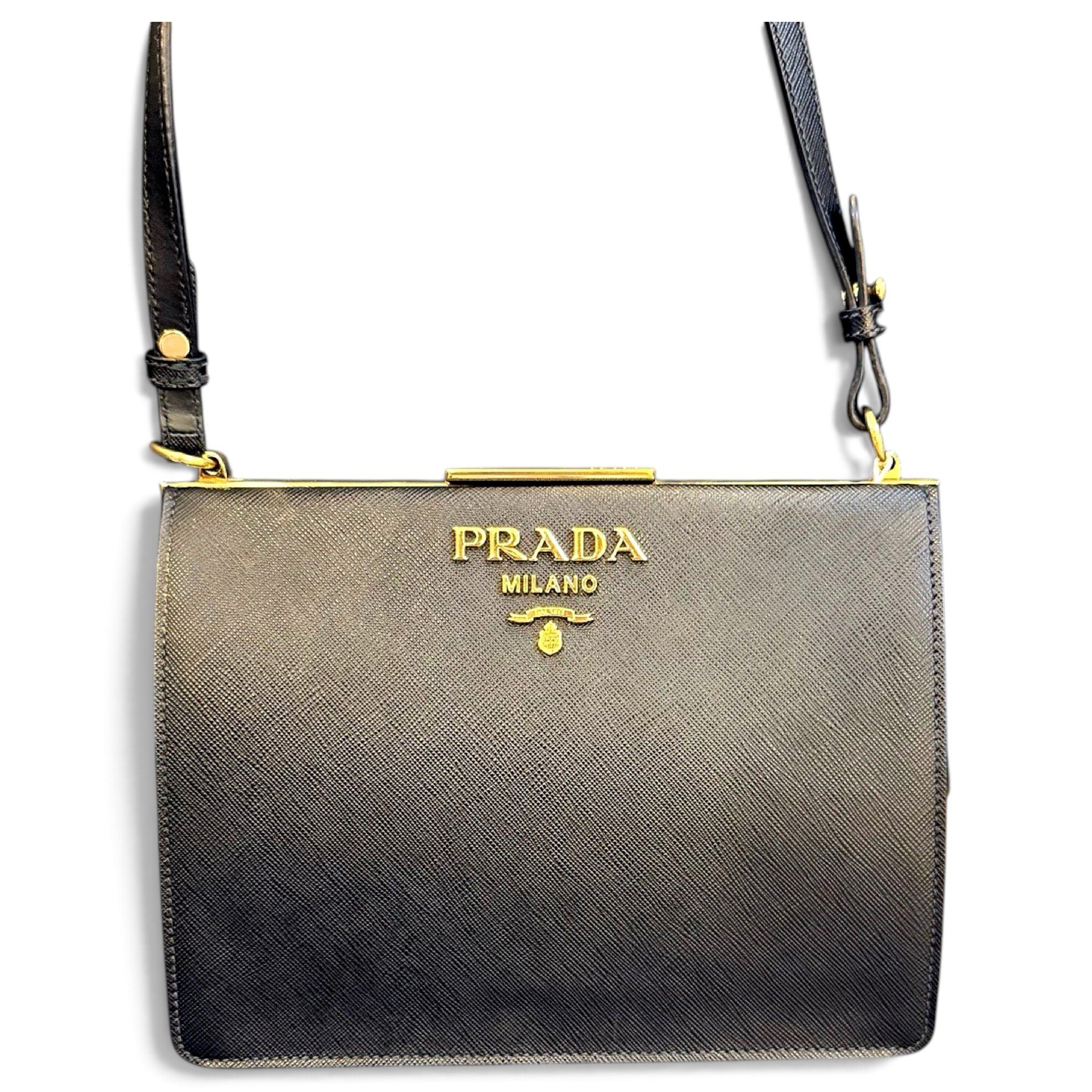 Light Frame leather handbag