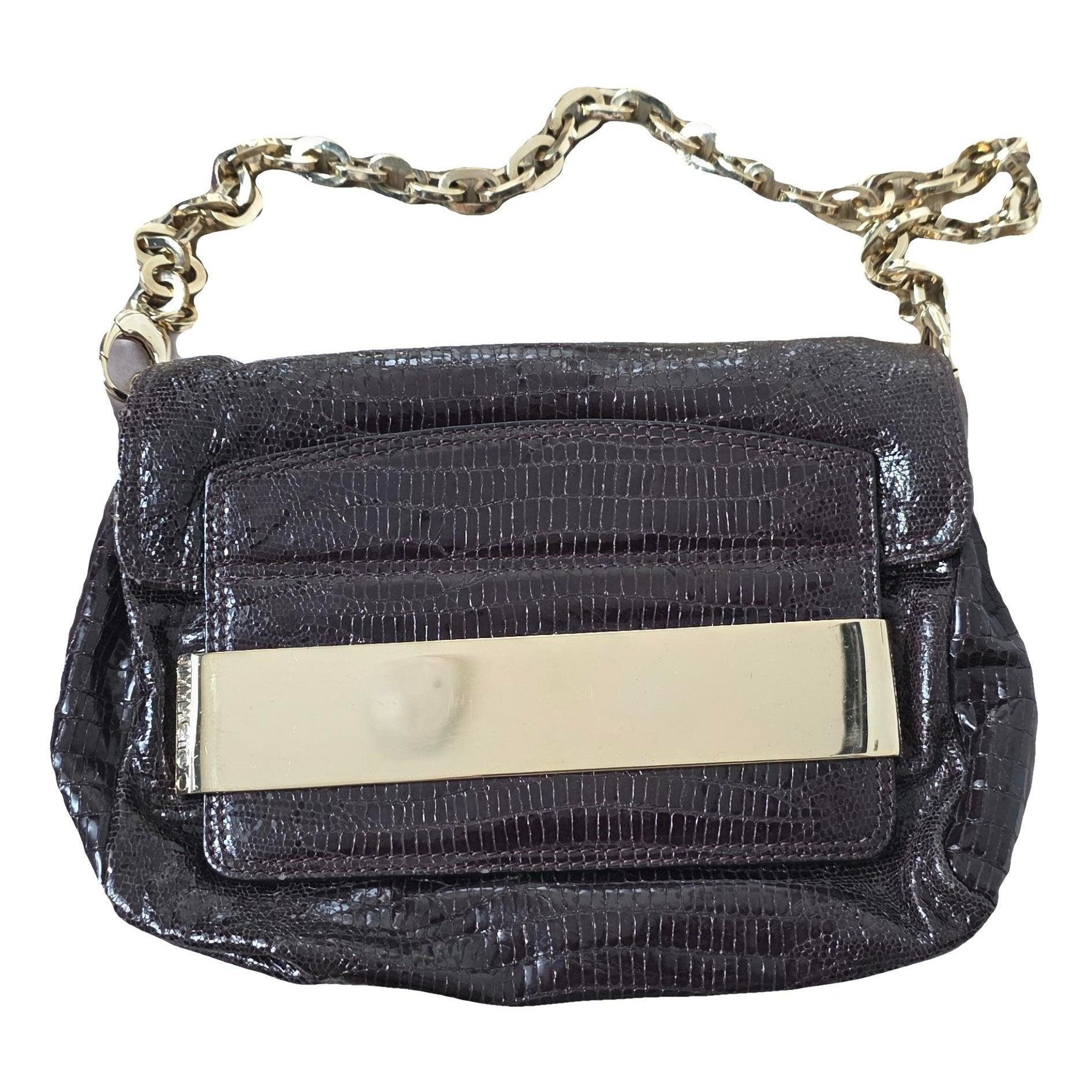 Jimmy Choo Rebel leather handbag