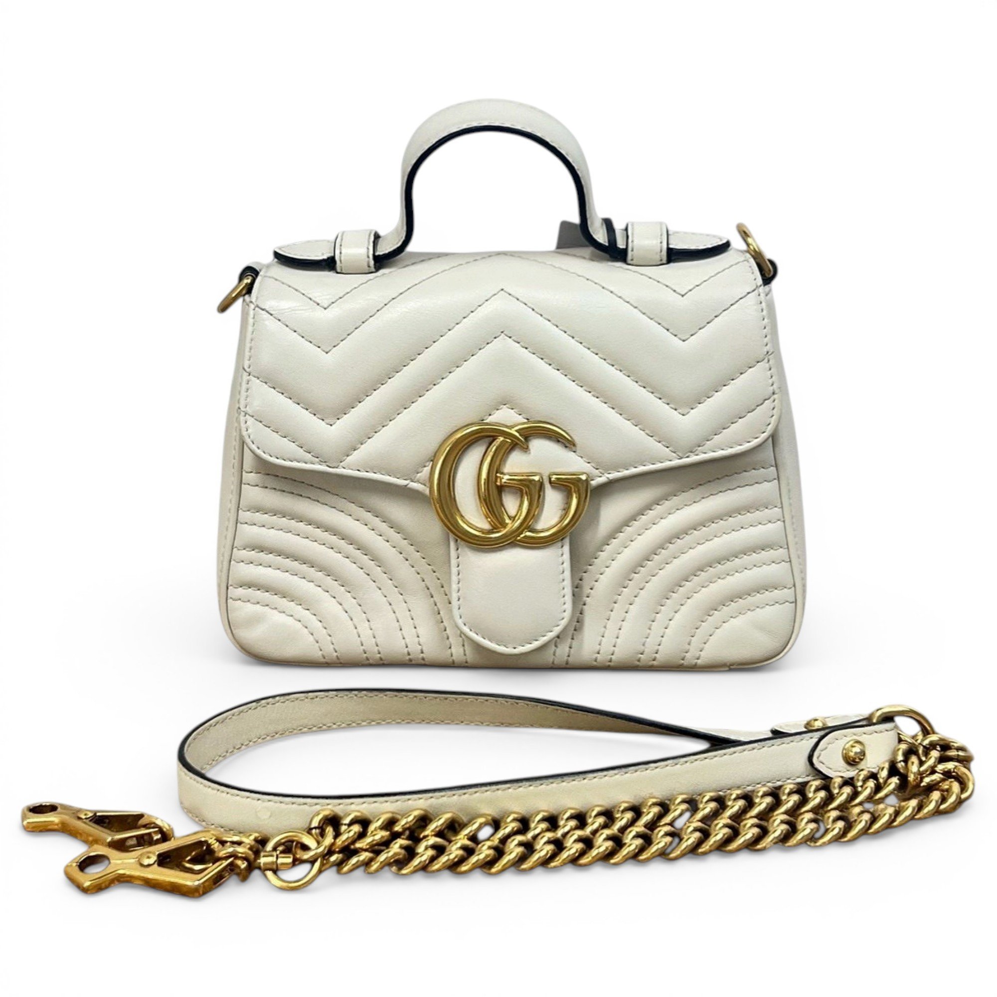 GG Marmont Chain leather handbag