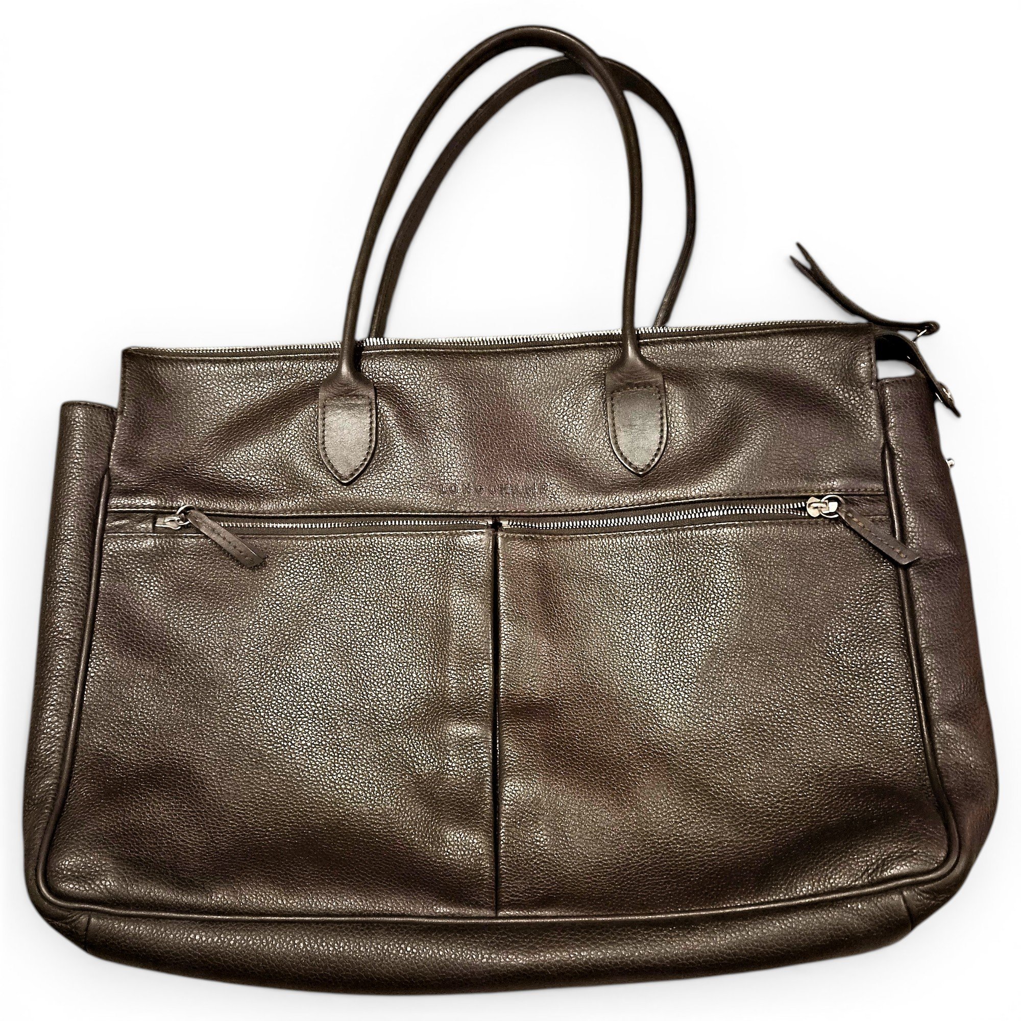 Leather handbag