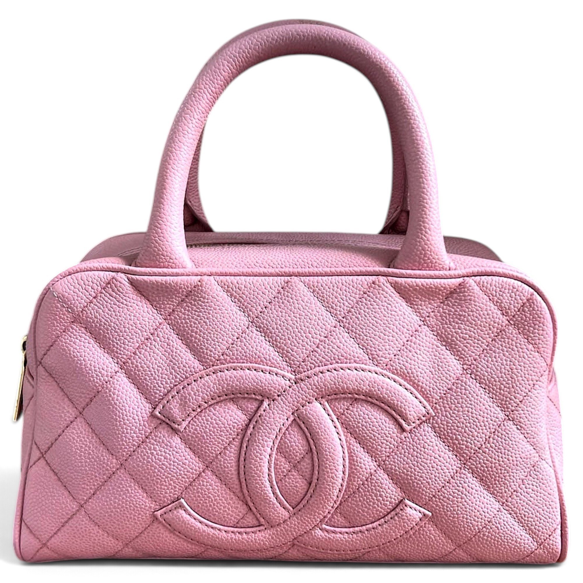 Bowling Bag leather handbag