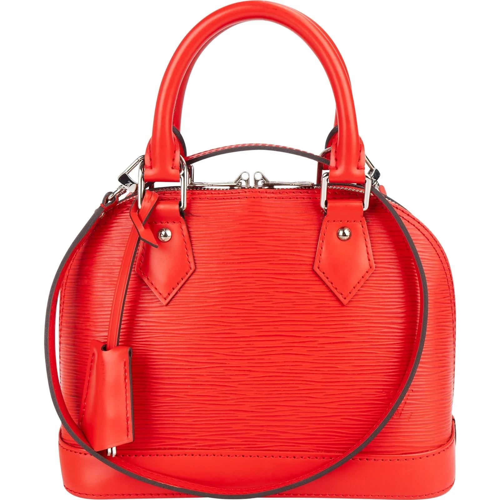 Alma leather handbag