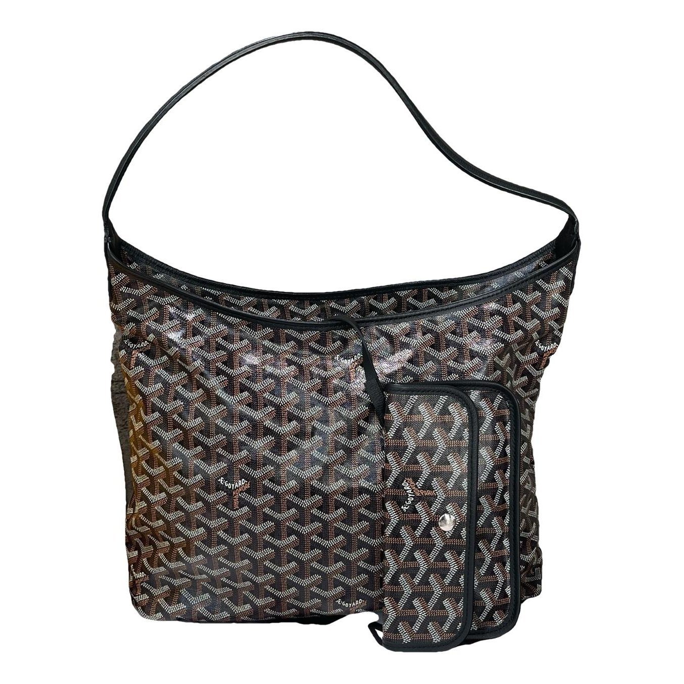 Goyard Saint-Louis leather tote