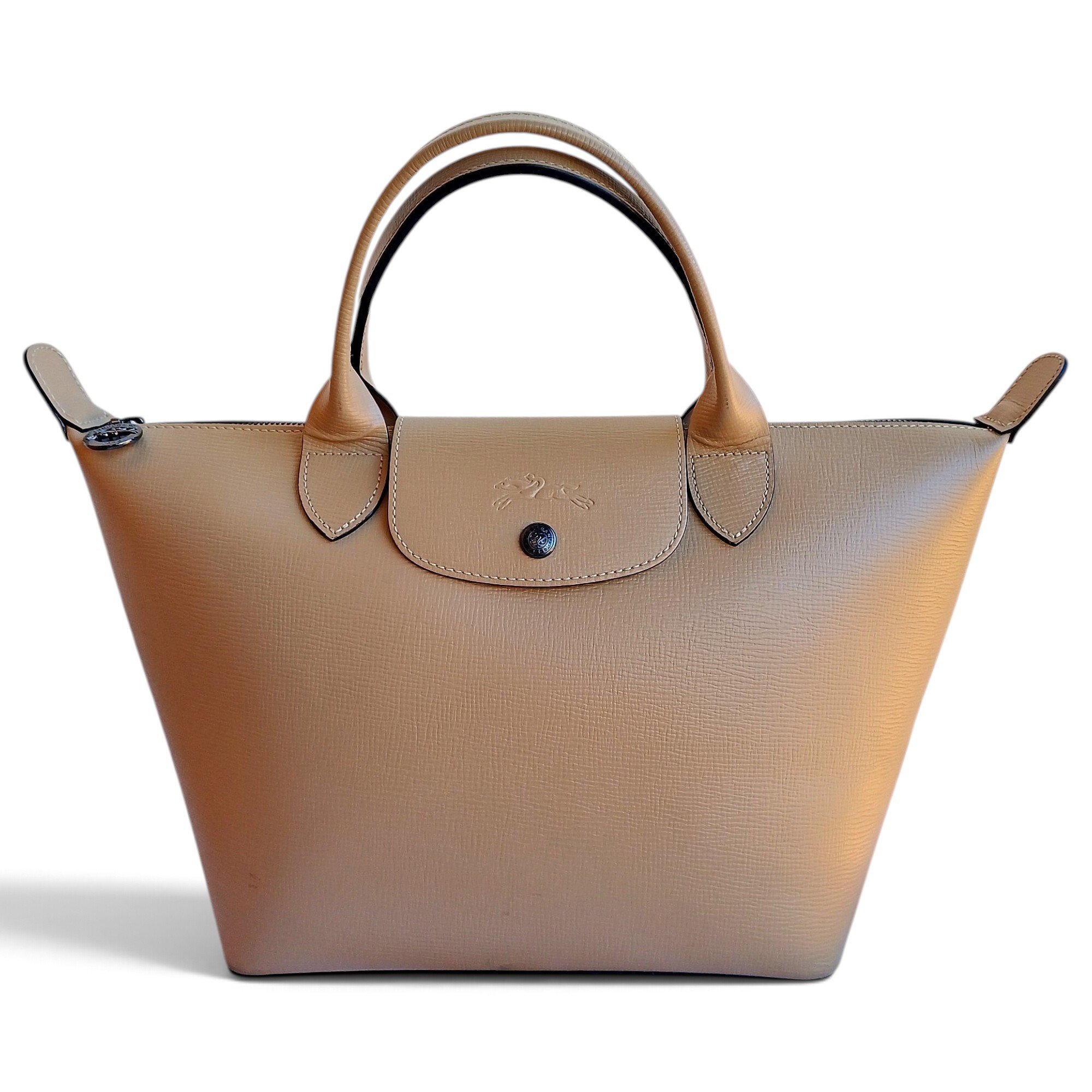 Pliage leather tote