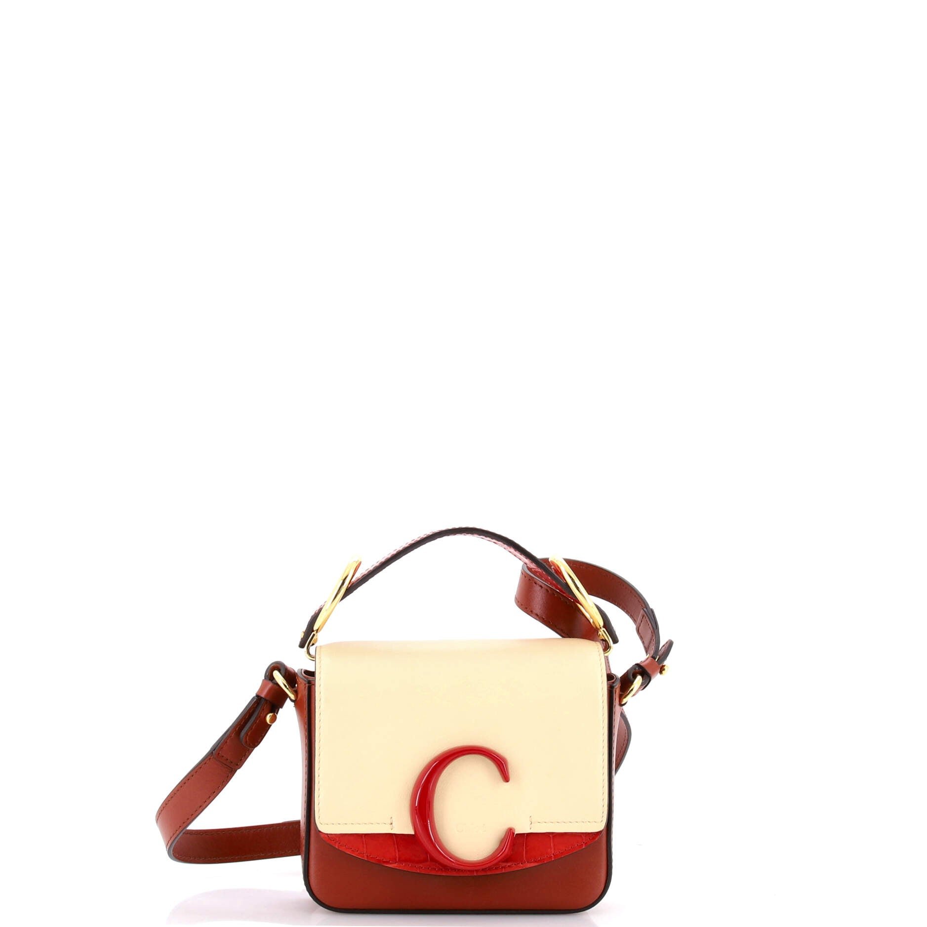 C Flap Bag Leather Mini