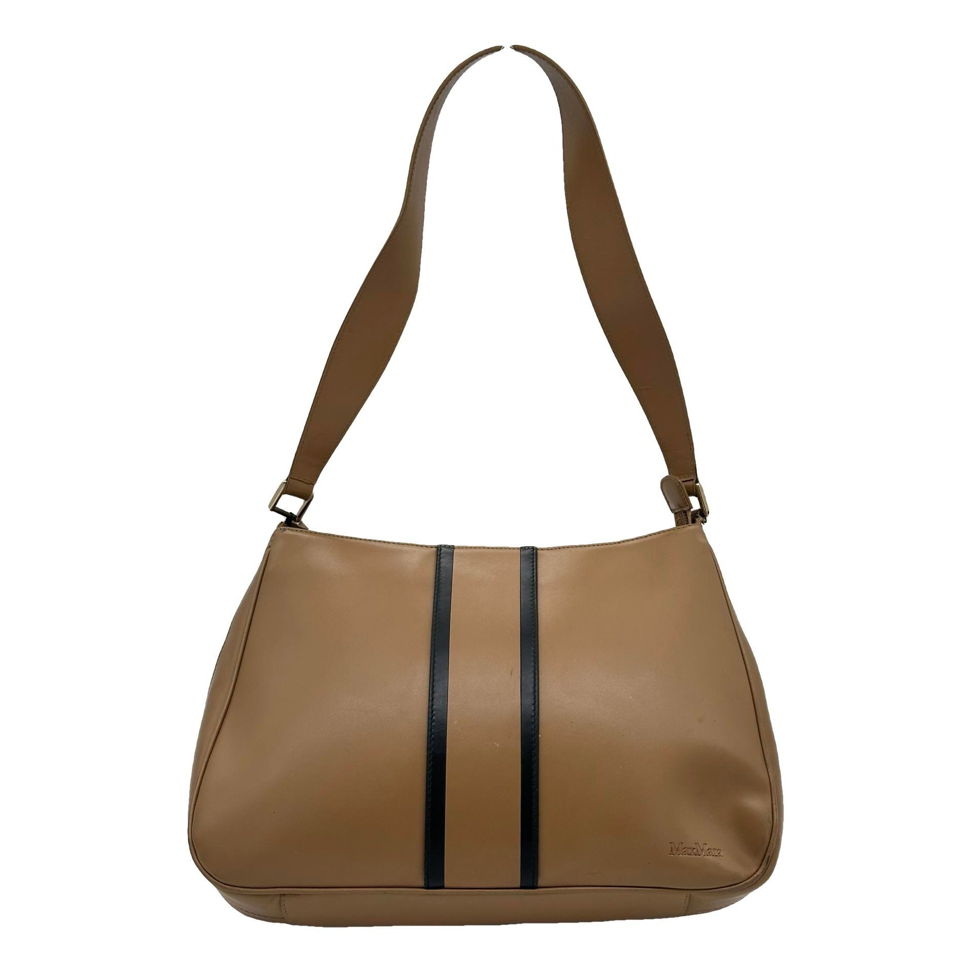 Max Mara Atelier leather handbag