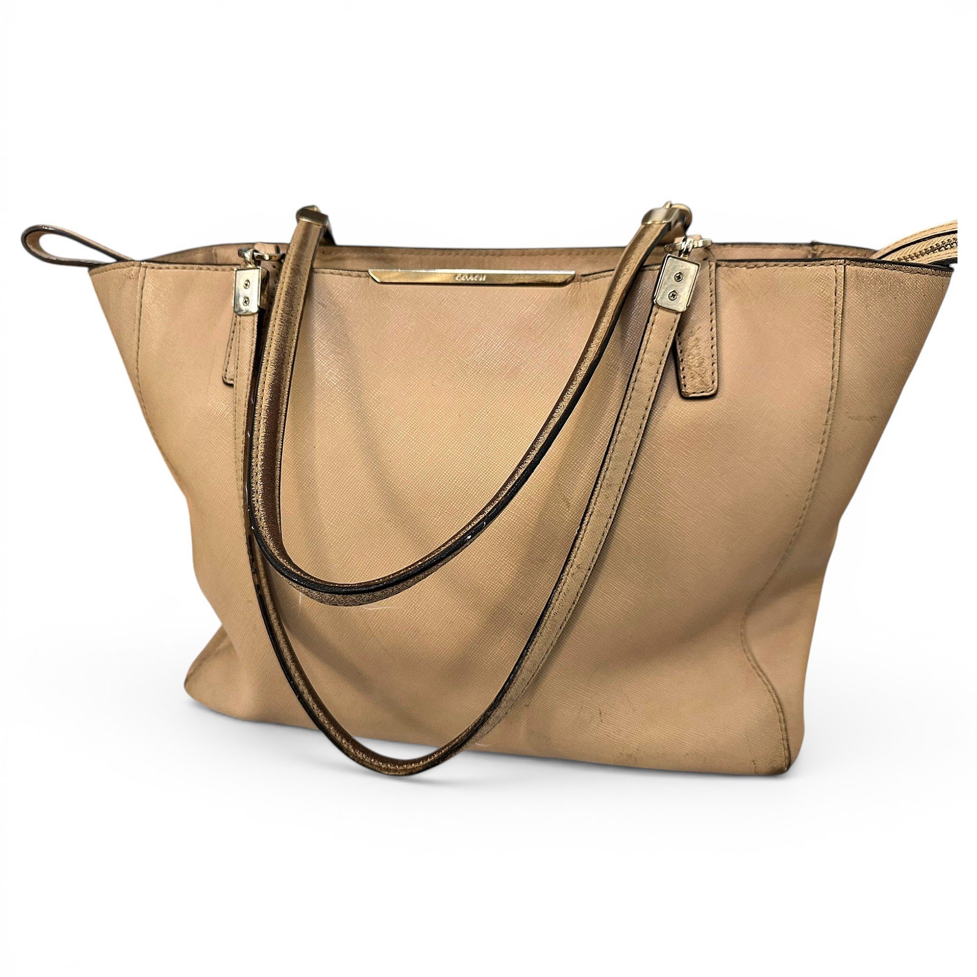 CITY ZIP TOTE leather handbag