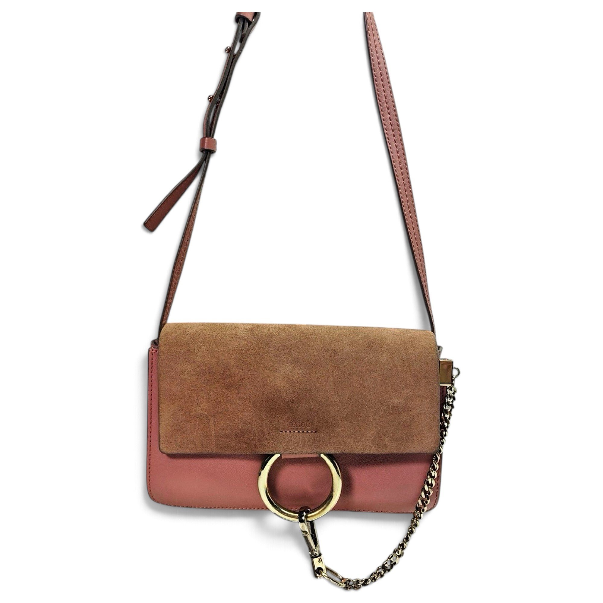 Faye leather handbag