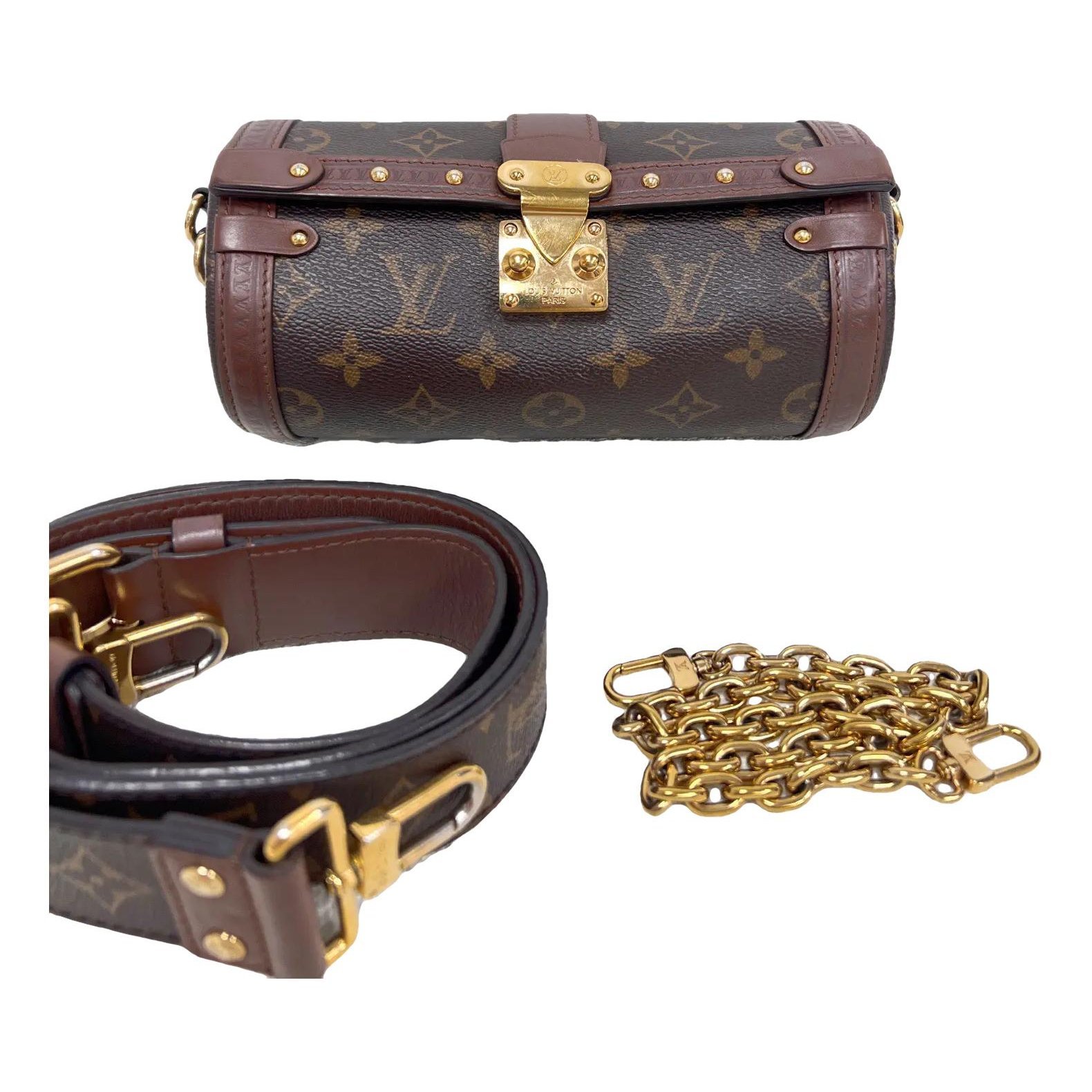 Papillon Trunk vinyl handbag