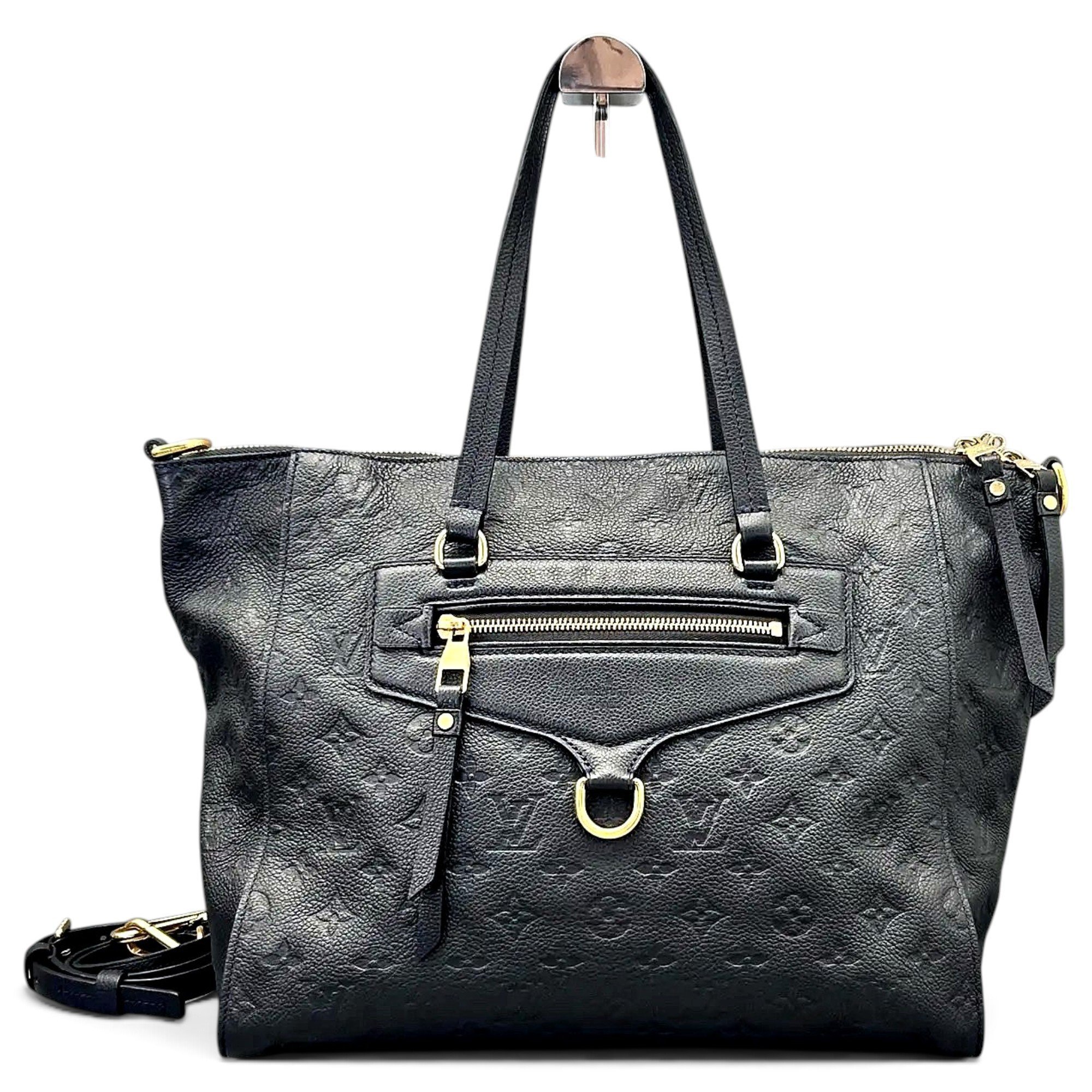 Lumineuse leather handbag