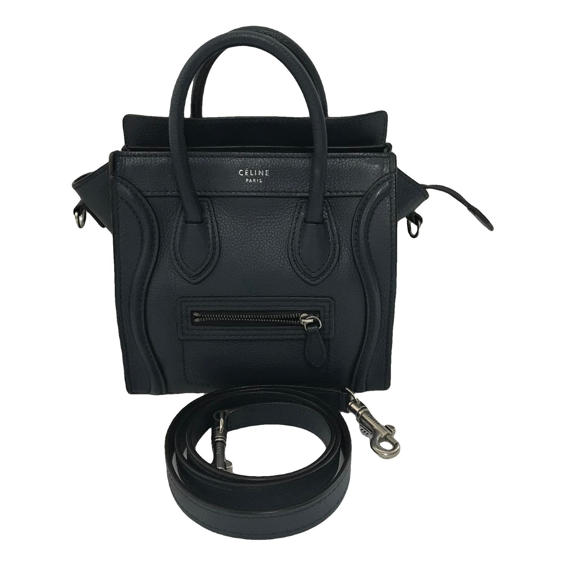 Nano Luggage leather handbag