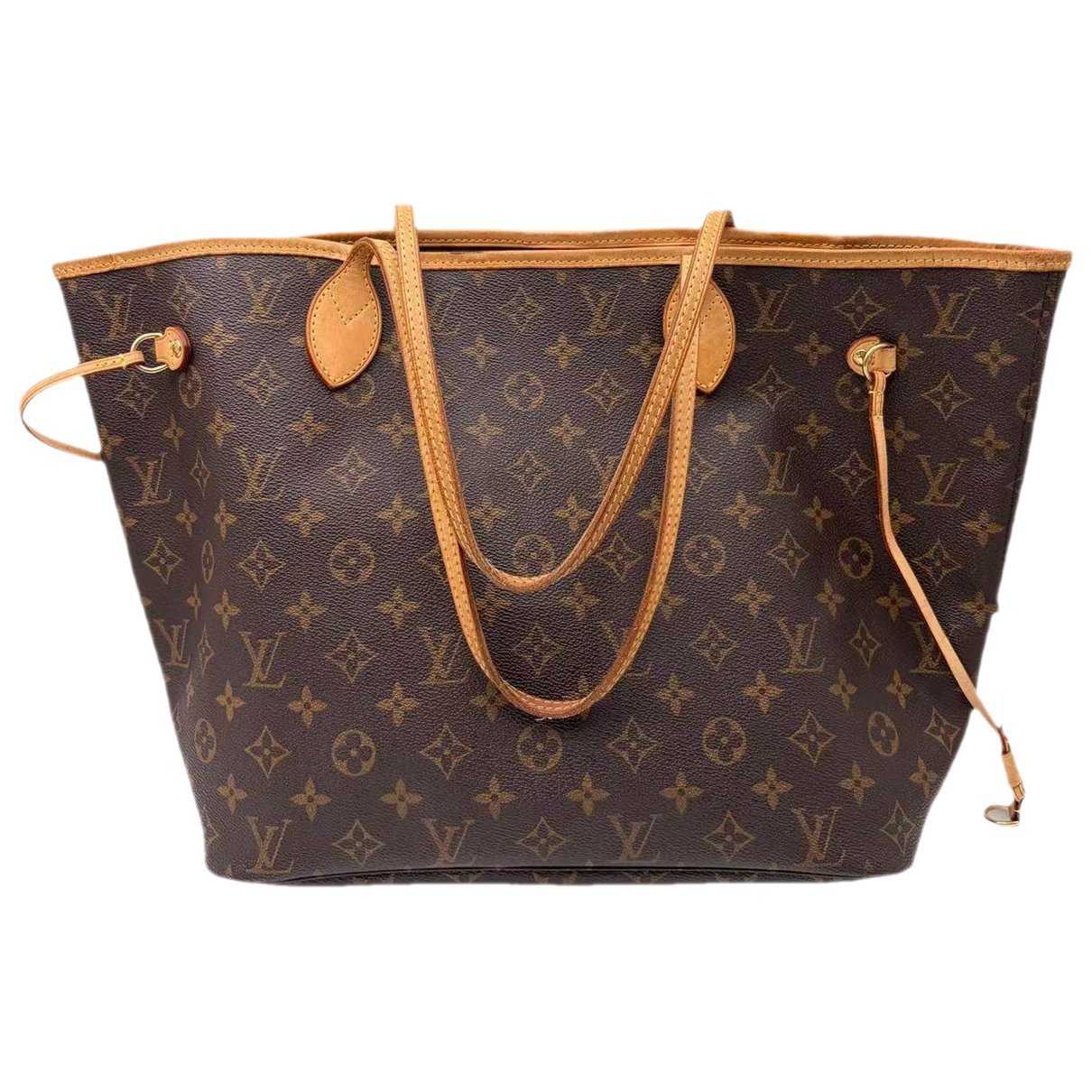 Neverfull leather handbag