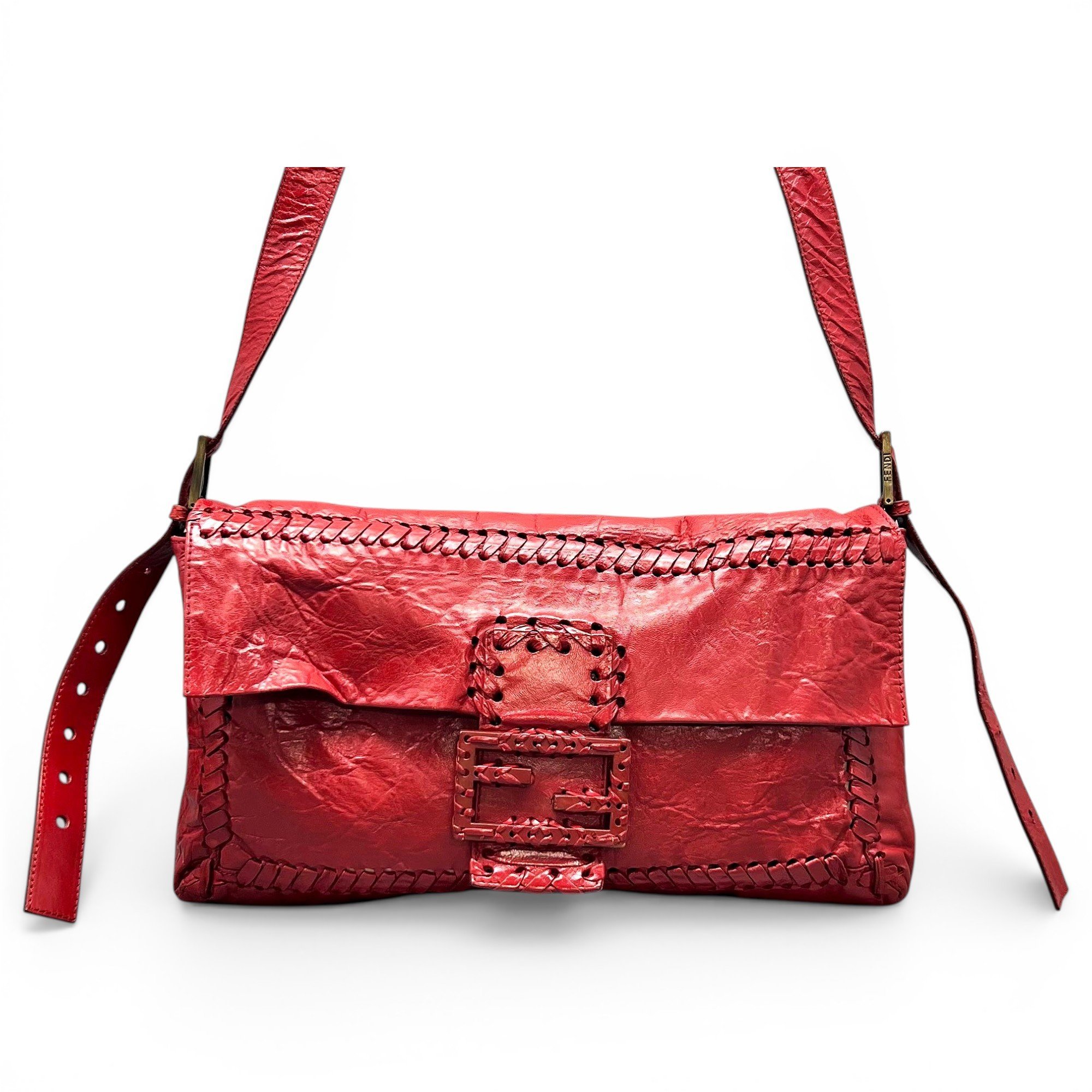 Leather handbag