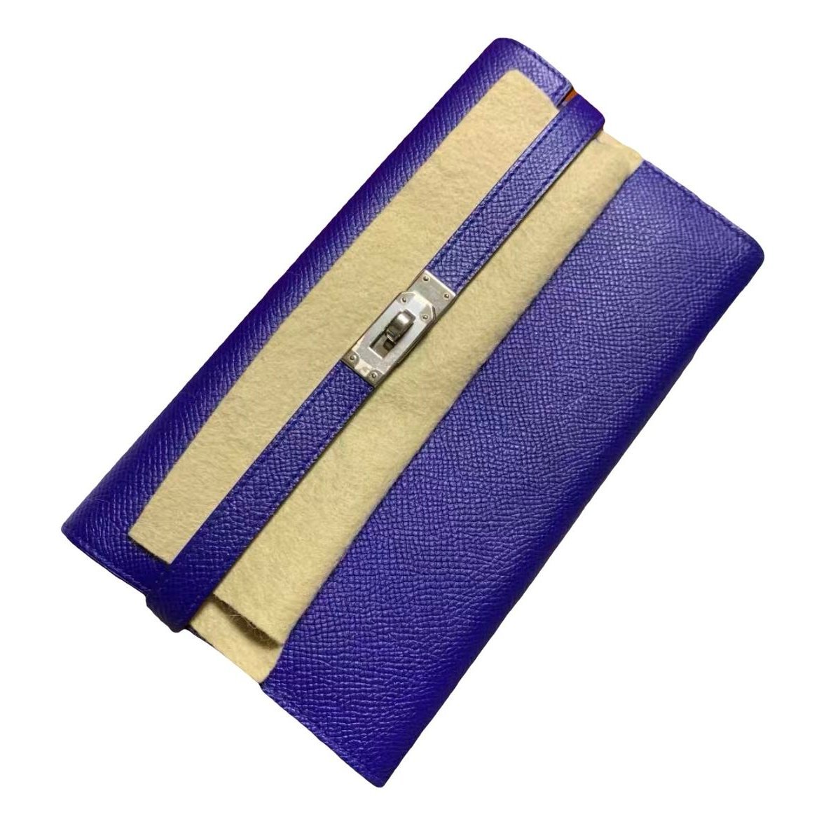 Kelly to go leather clutch bag