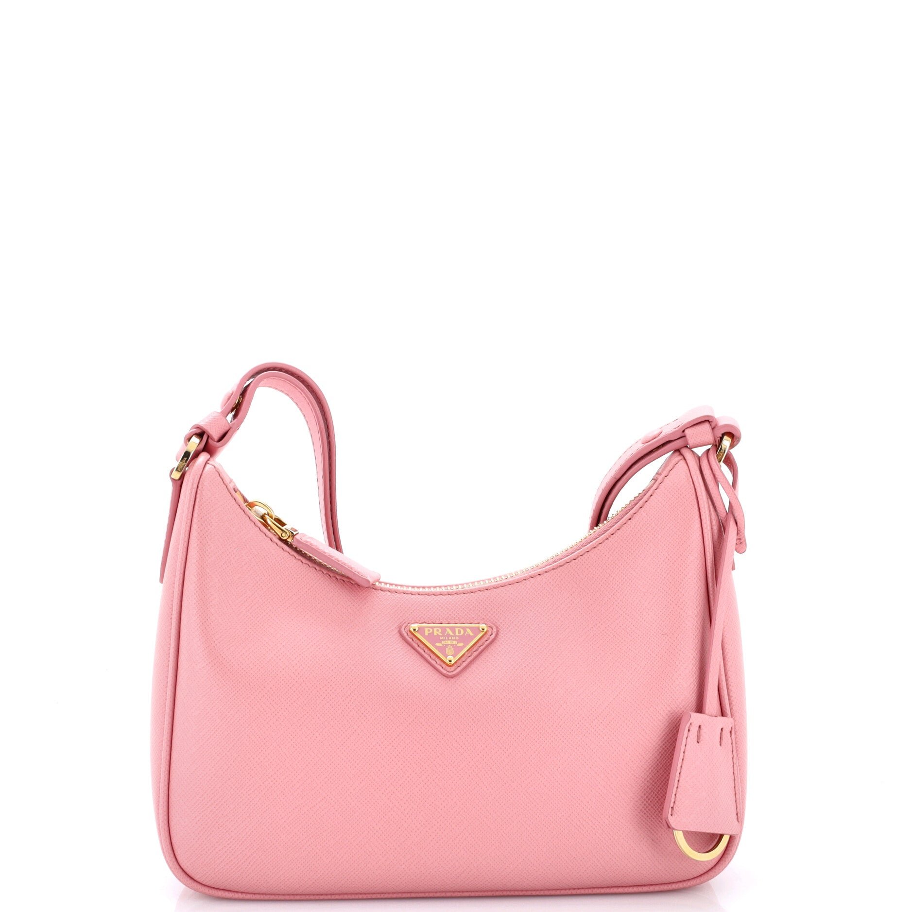 Re-Edition Hobo Saffiano Leather Mini