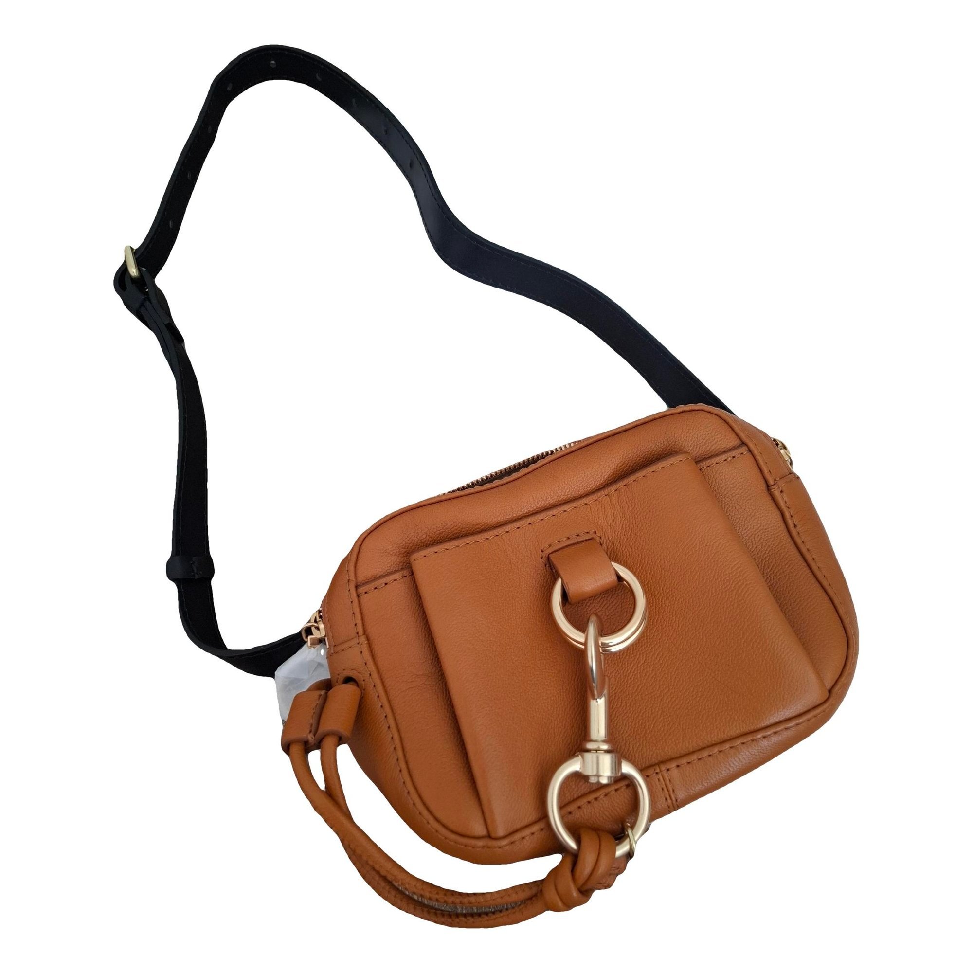 Leather mini bag