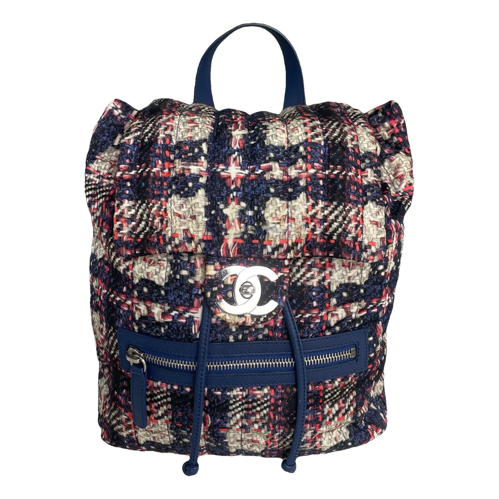 Leather backpack