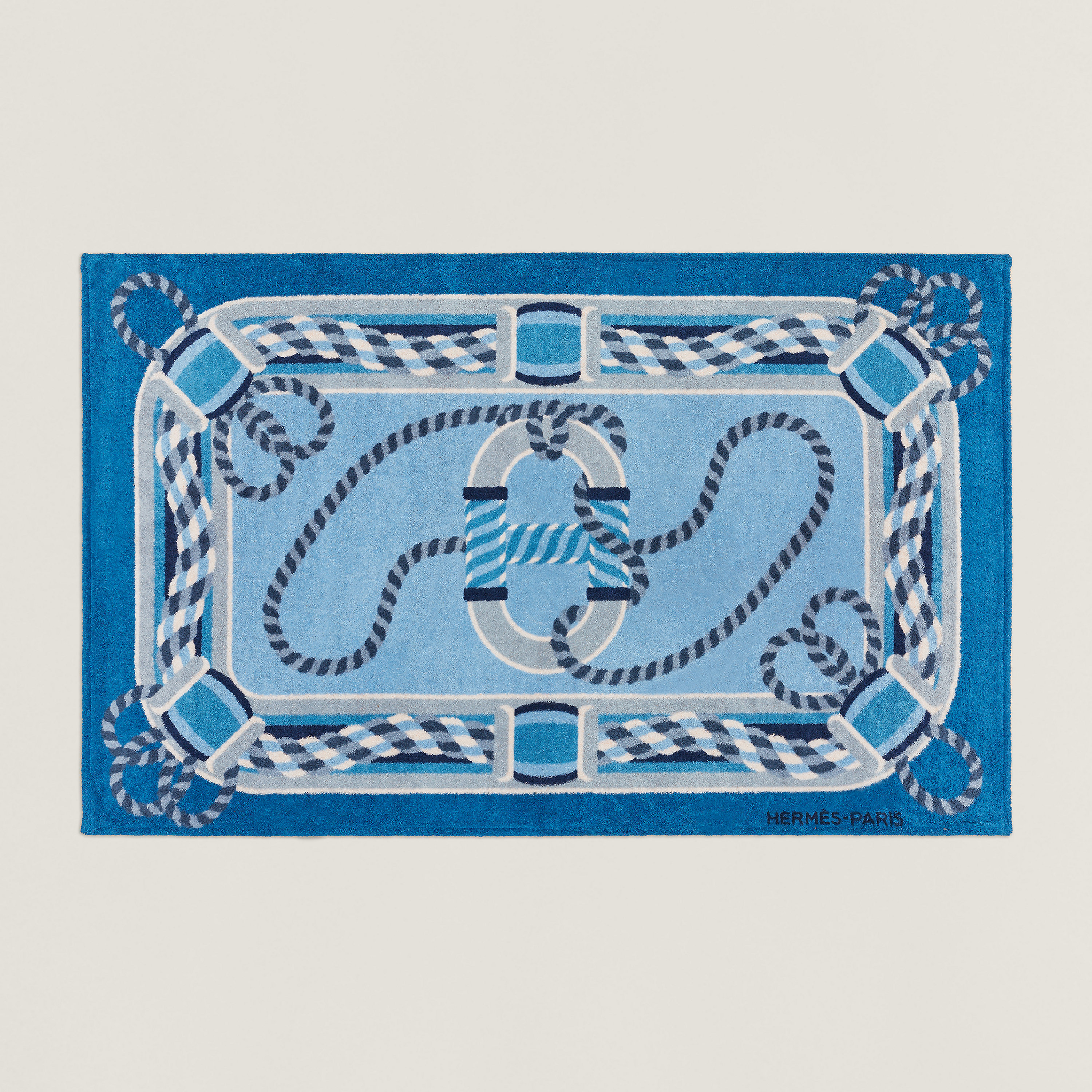 Canoe H beach towel