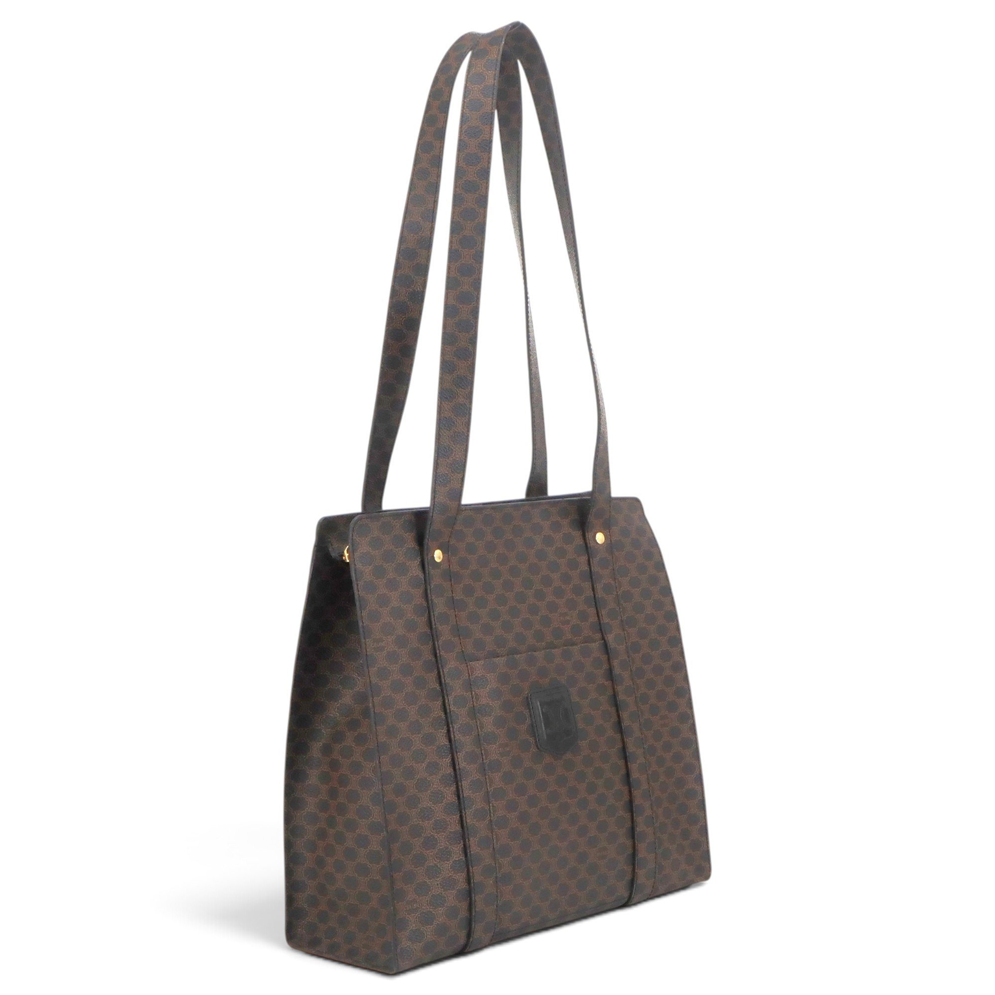 Leather tote
