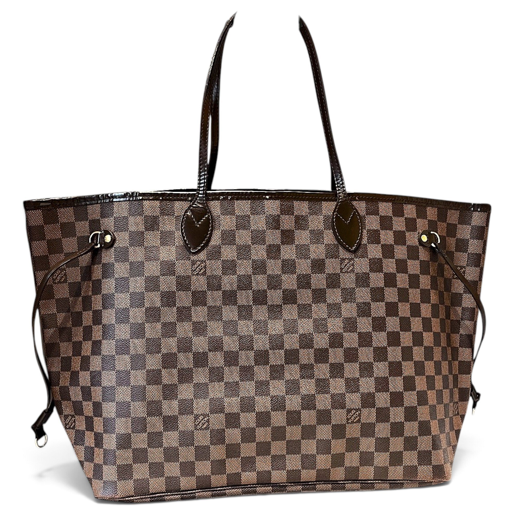 Louis Vuitton Neverfull leather handbag