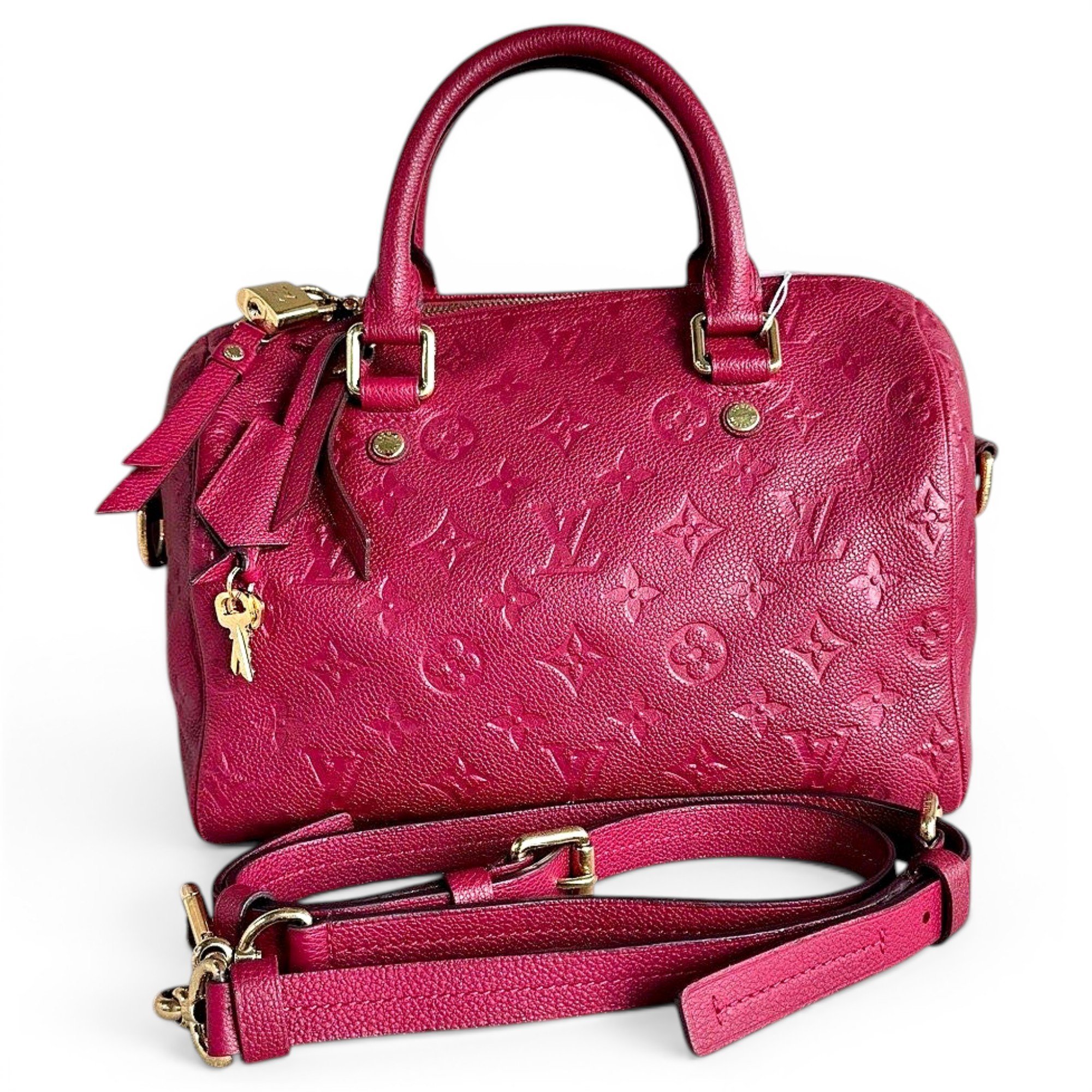 Speedy Bandoulière leather handbag