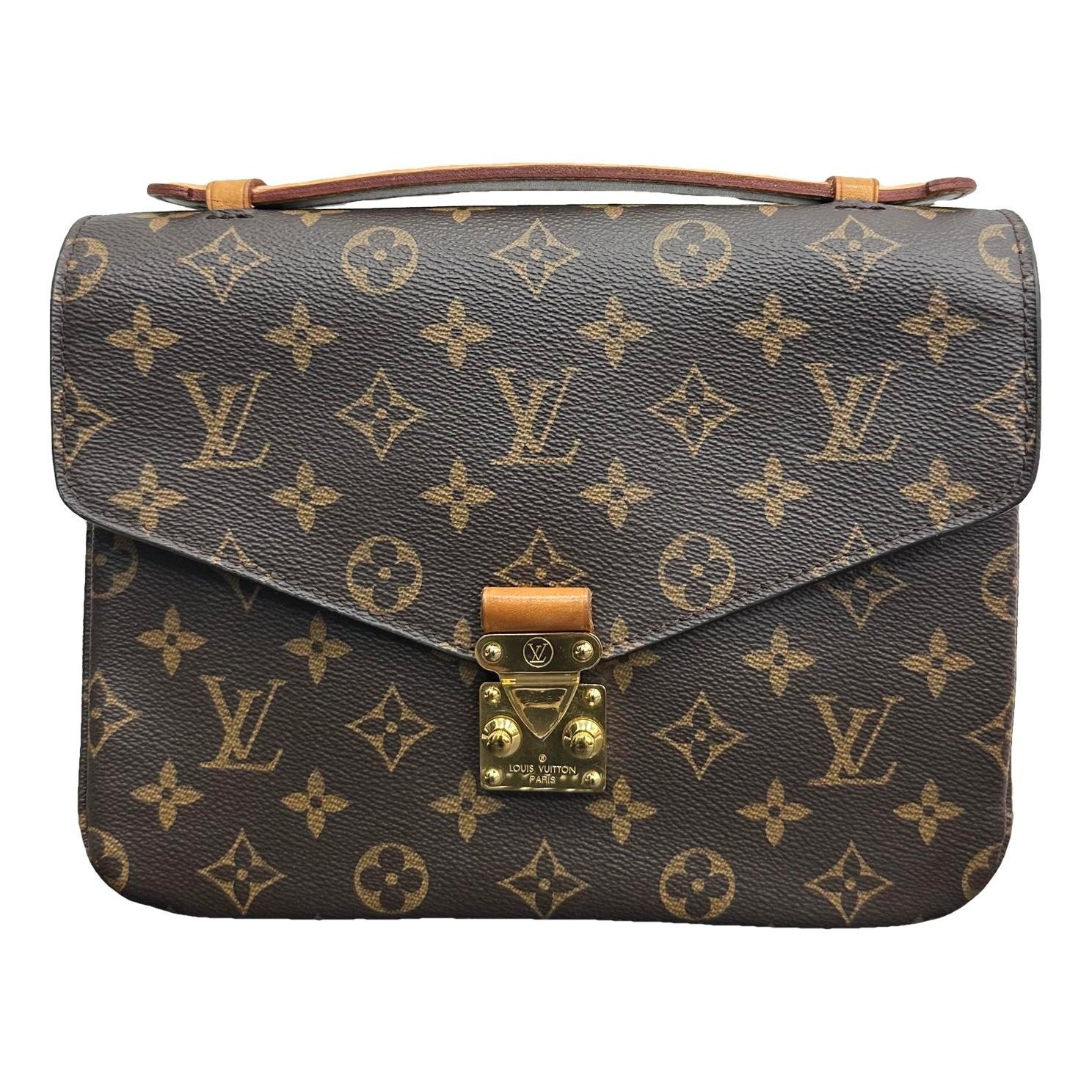 Metis leather handbag