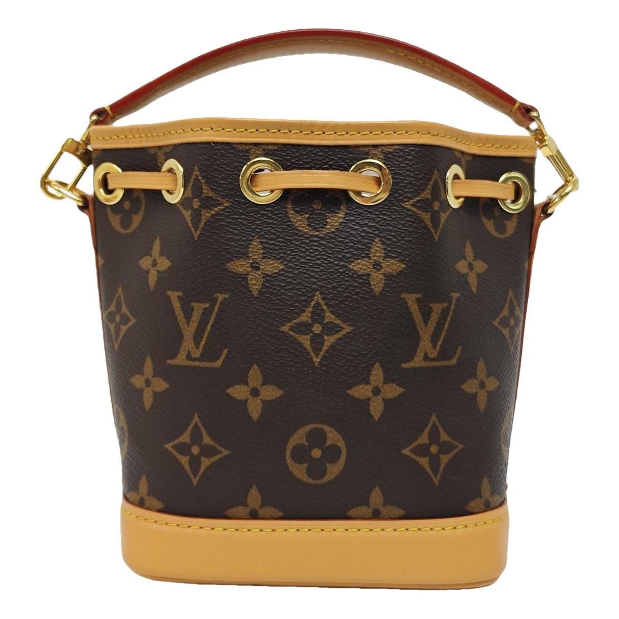 Nano Noé leather handbag