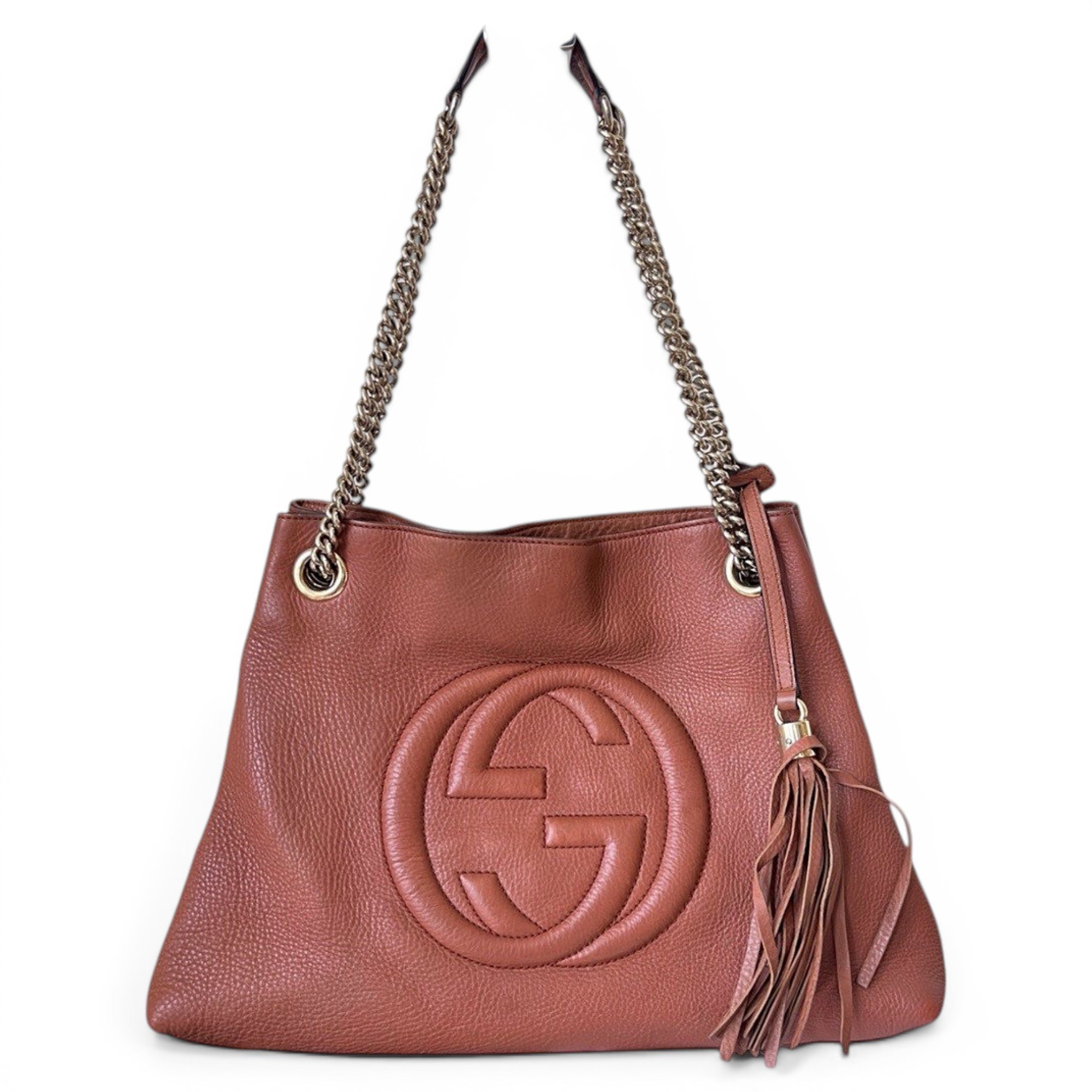 Soho leather tote