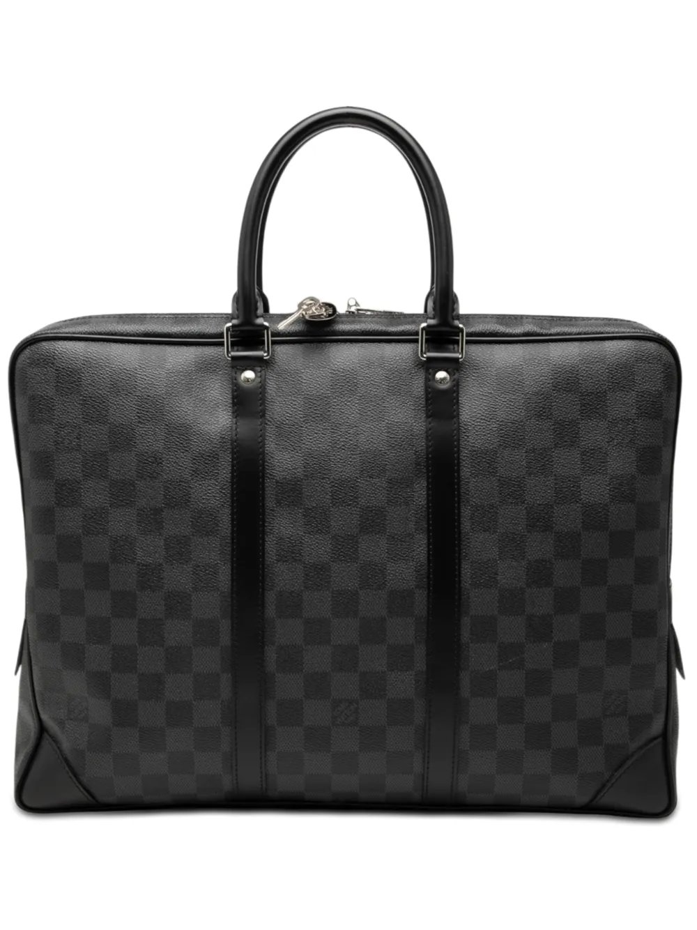 2012 Damier Graphite Porte Documents Voyage PM business bag