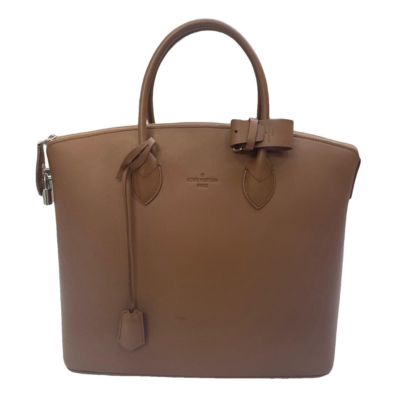 Lockit leather handbag