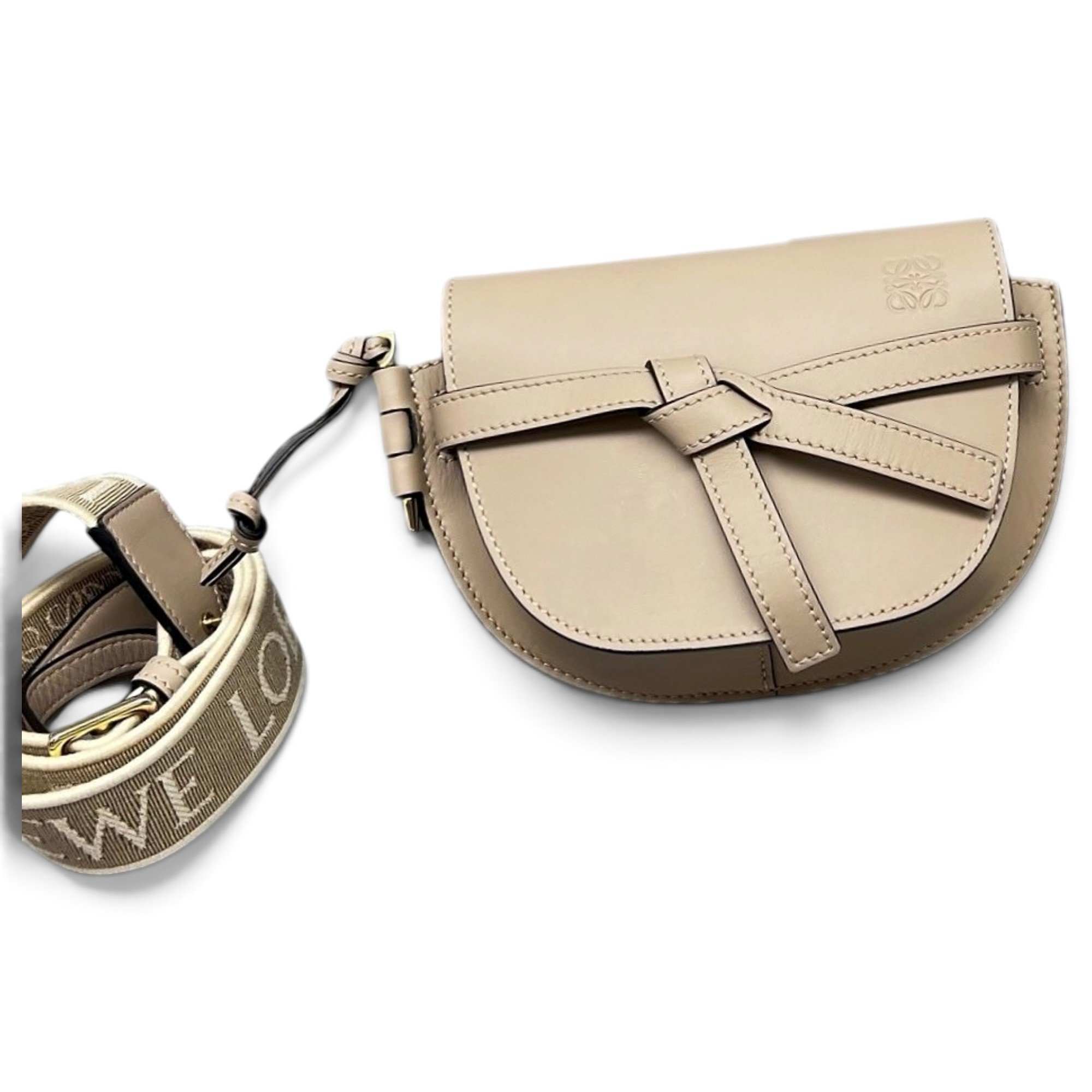 Gate leather handbag