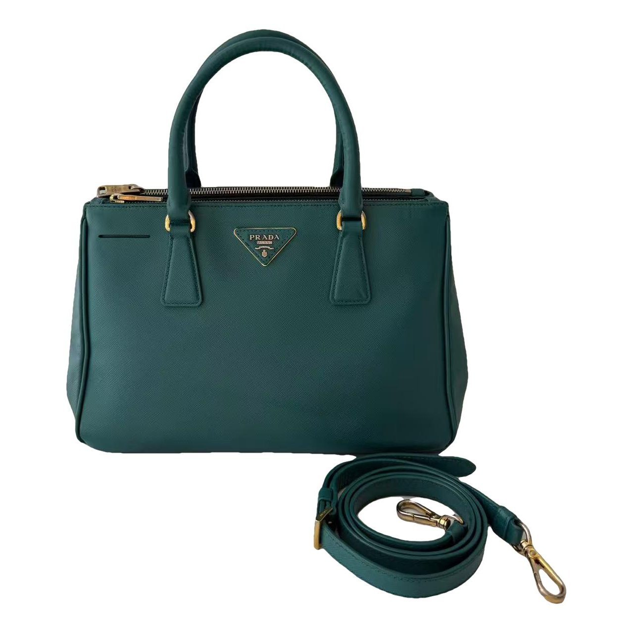 Galleria leather handbag